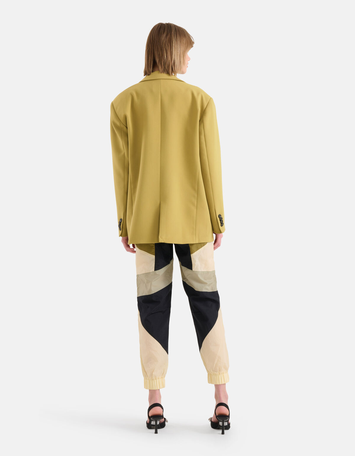 Oversized Blazer Olijfgroen SHOEBY WOMEN