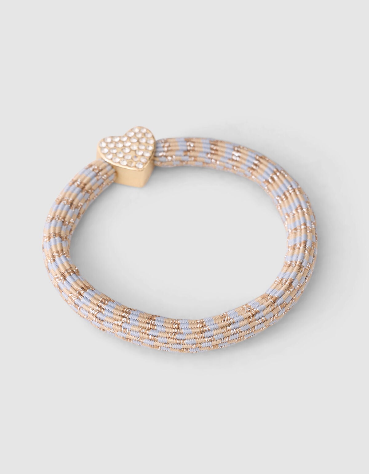 Charm Lurex Haarelastiek Goud SHOEBY ACCESSOIRES