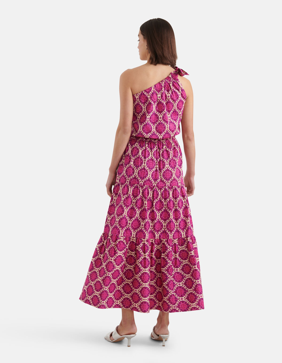 Grafische Asymmetrische Top Paars SHOEBY WOMEN