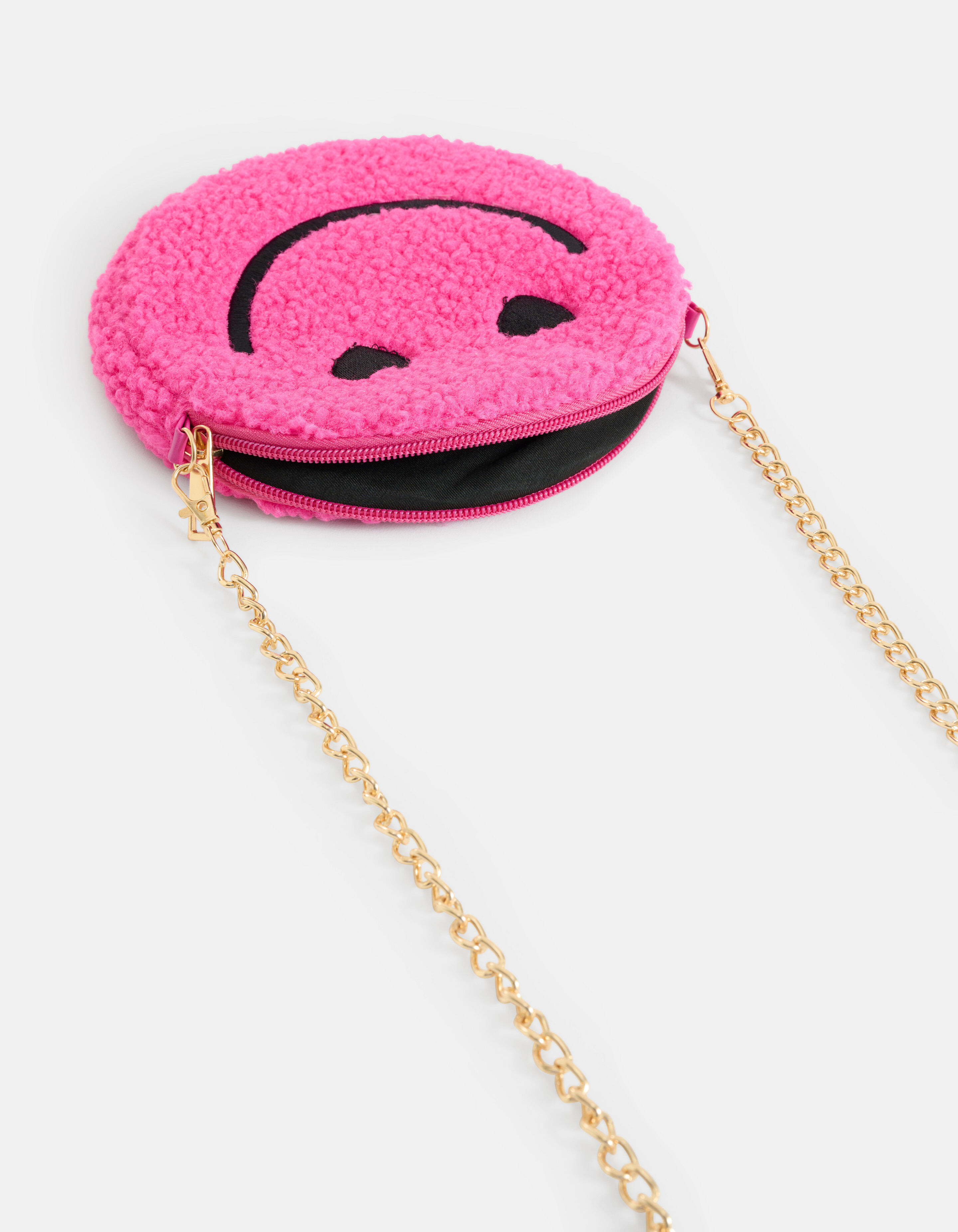 Smiley Tas Roze SHOEBY ACCESSOIRES