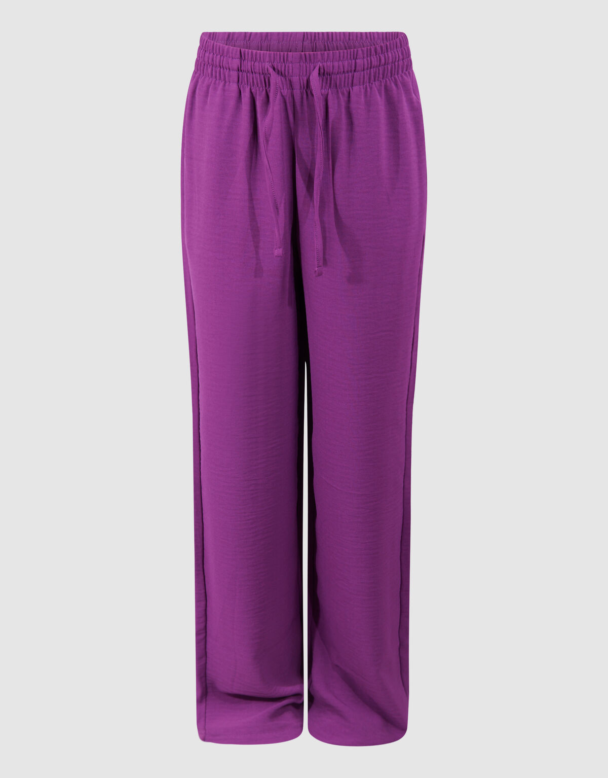 Twist Wide Leg Broek Donkerpaars SHOEBY GIRLS