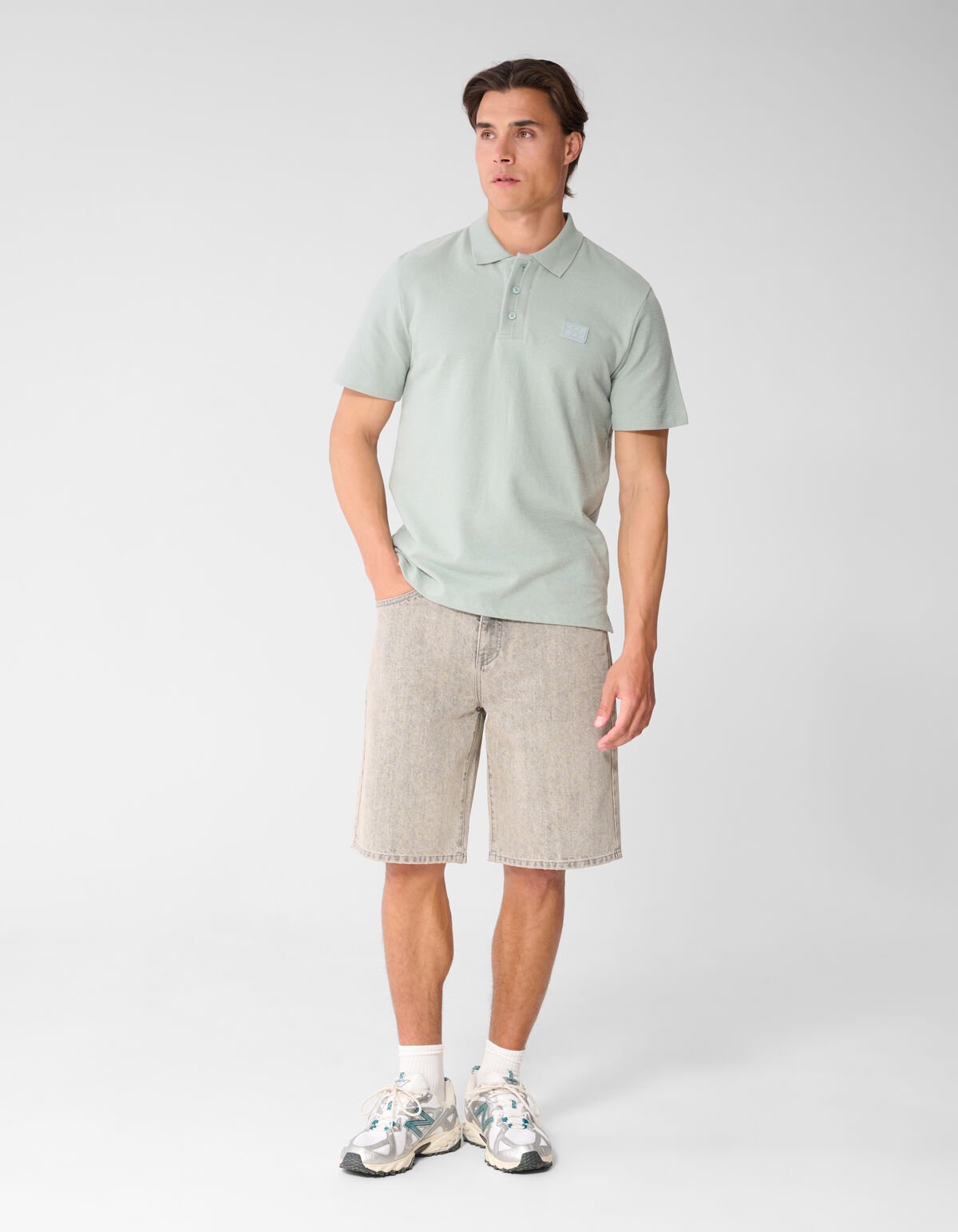 Spark Polo Lichtgroen SHOEBY MEN