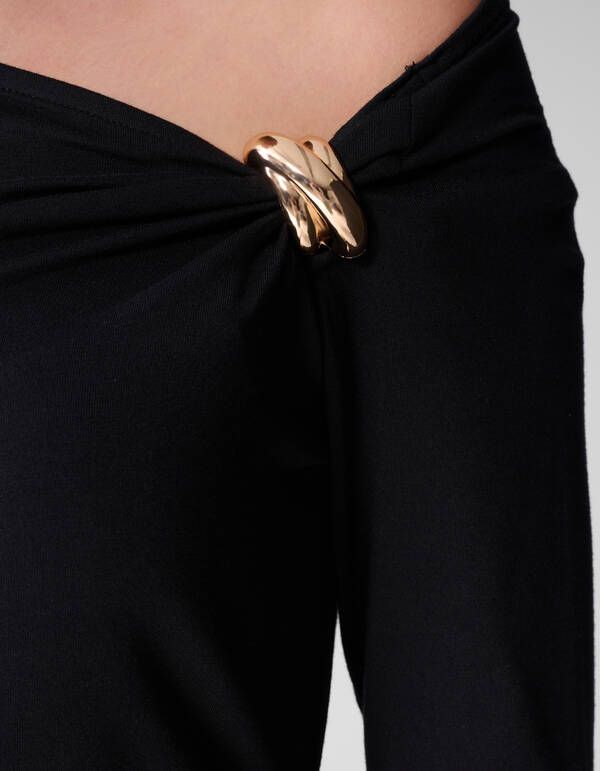 Hardware Top Zwart SHOEBY WOMEN