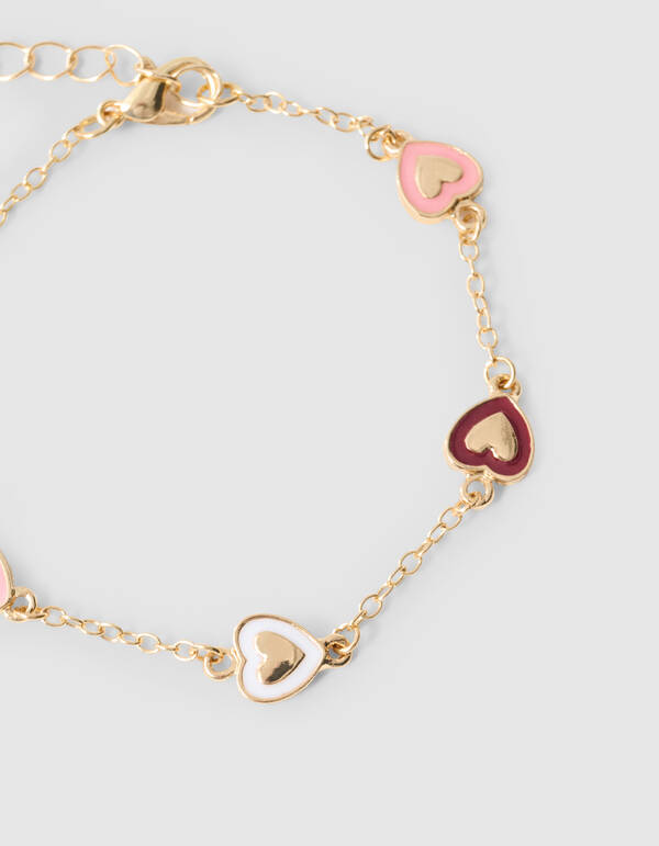 Heart Armband Goud SHOEBY ACCESSOIRES
