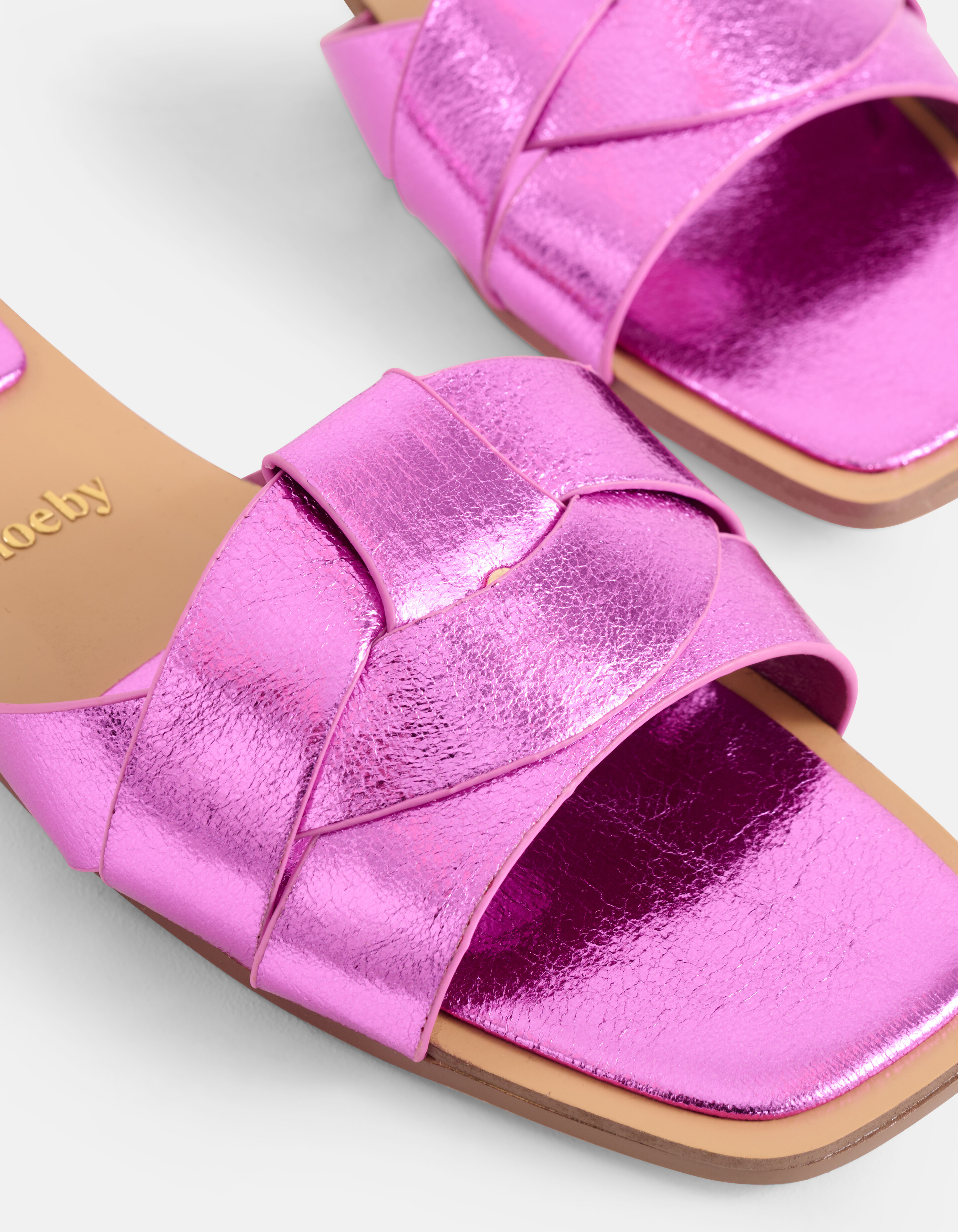 Metallic Sandaal Roze SHOEBY SHOES