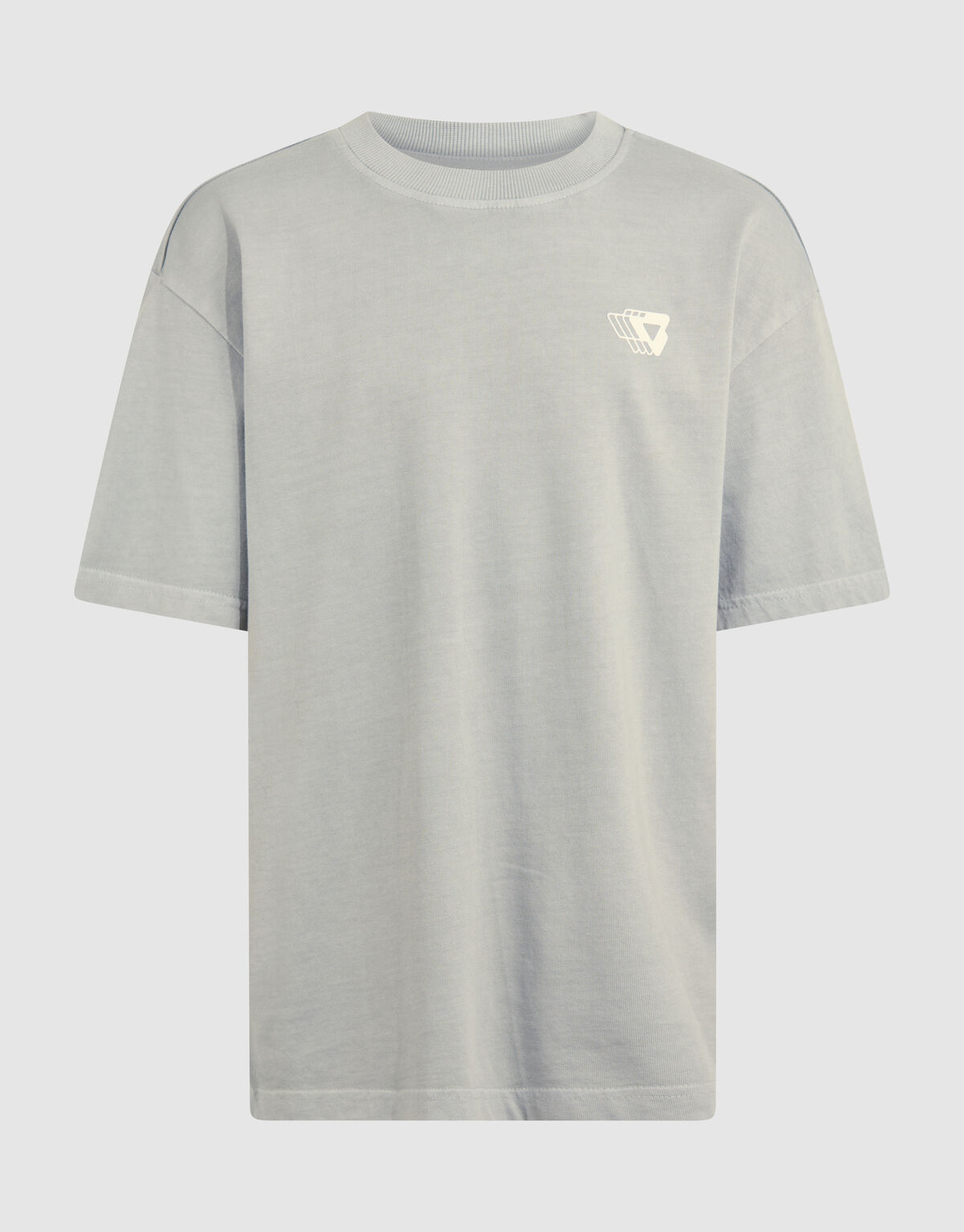 Washed Logo T-shirt Donkergrijs SHOEBY BOYS