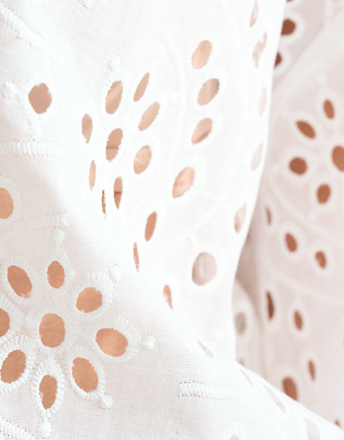 Broderie Blouse Wit SHOEBY WOMEN