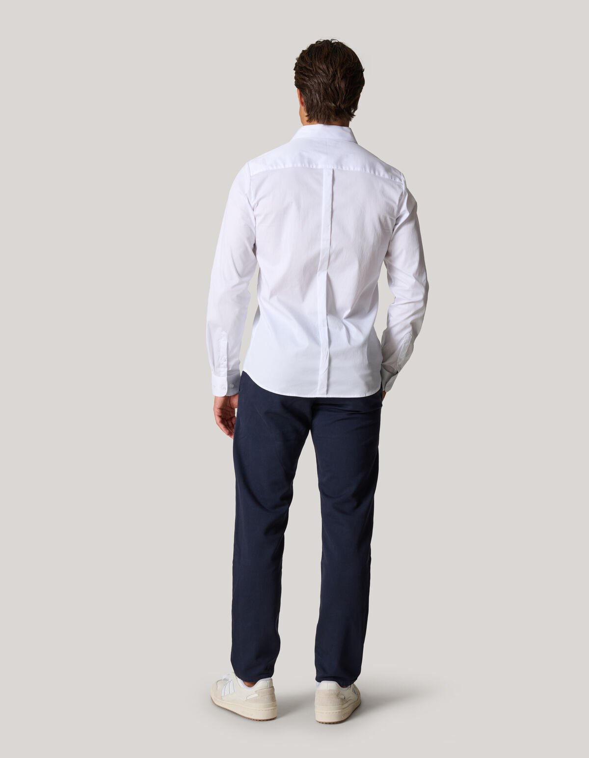 Basis Overhemd Wit SHOEBY MEN