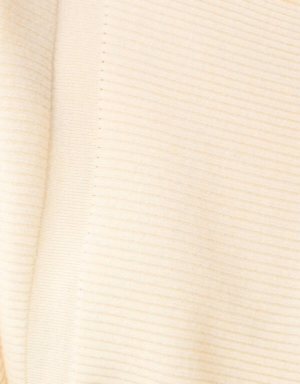 Oversized Trui Gebroken Wit SHOEBY WOMEN