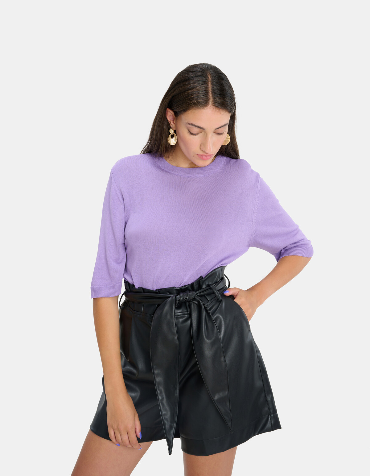 Round Knit T-shirt EKSEPT