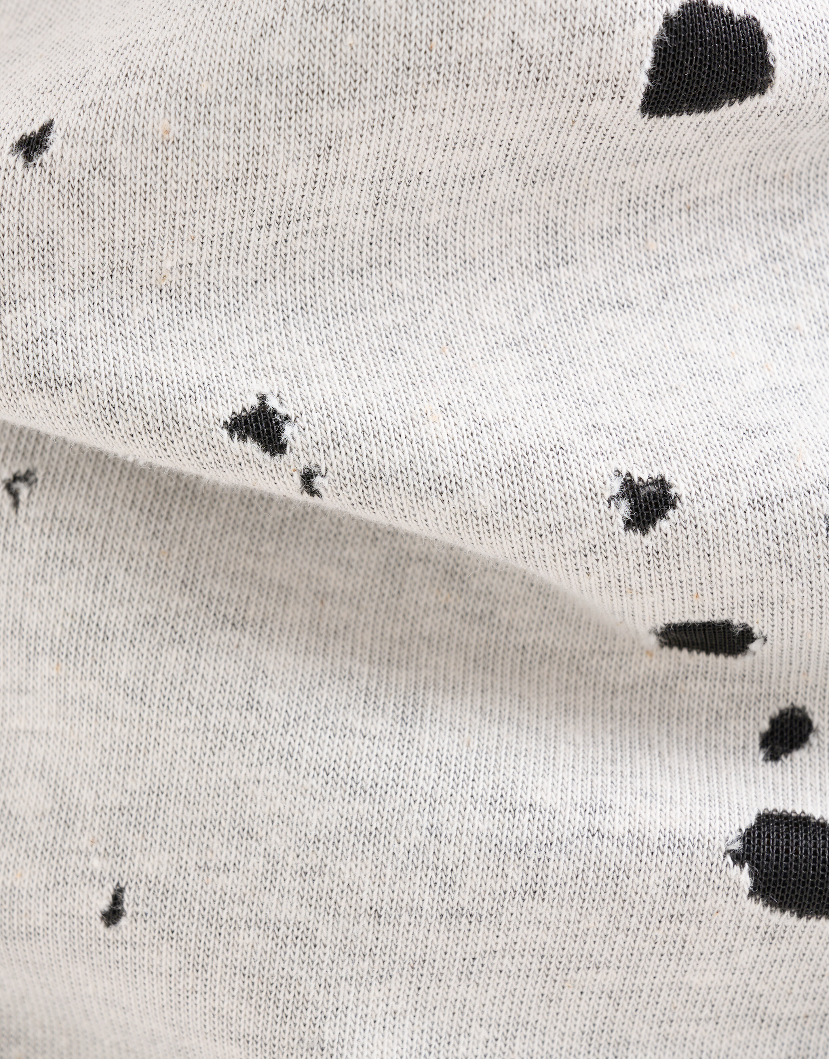 Ausbrenner T-shirt Gebroken Wit SHOEBY MEN
