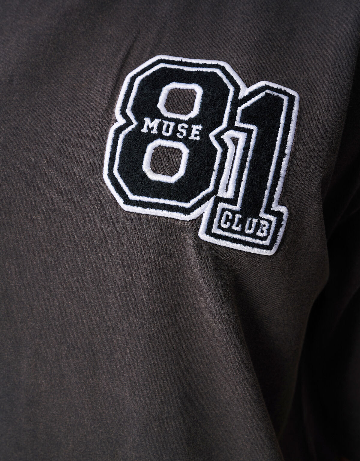 Washed T-shirt Dress Donkergrijs SHOEBY WOMEN