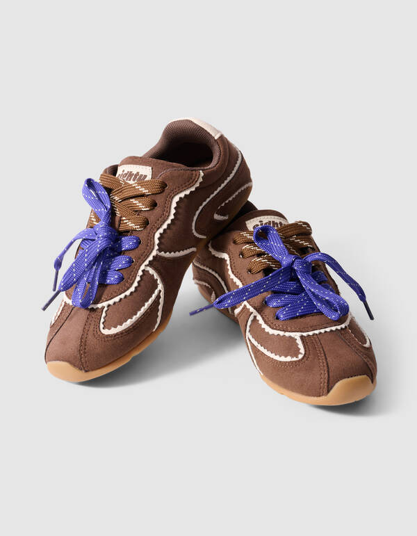 Scalloped Sneaker Bruin SHOEBY SHOES