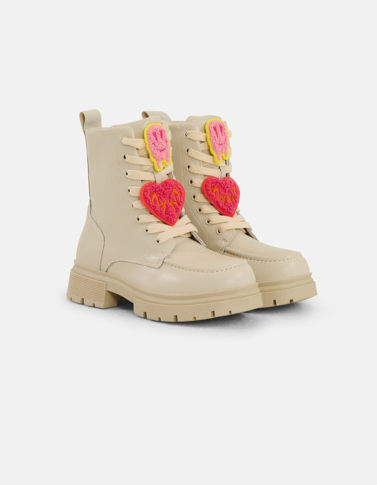 Patch Laarzen Beige SHOEBY SHOES
