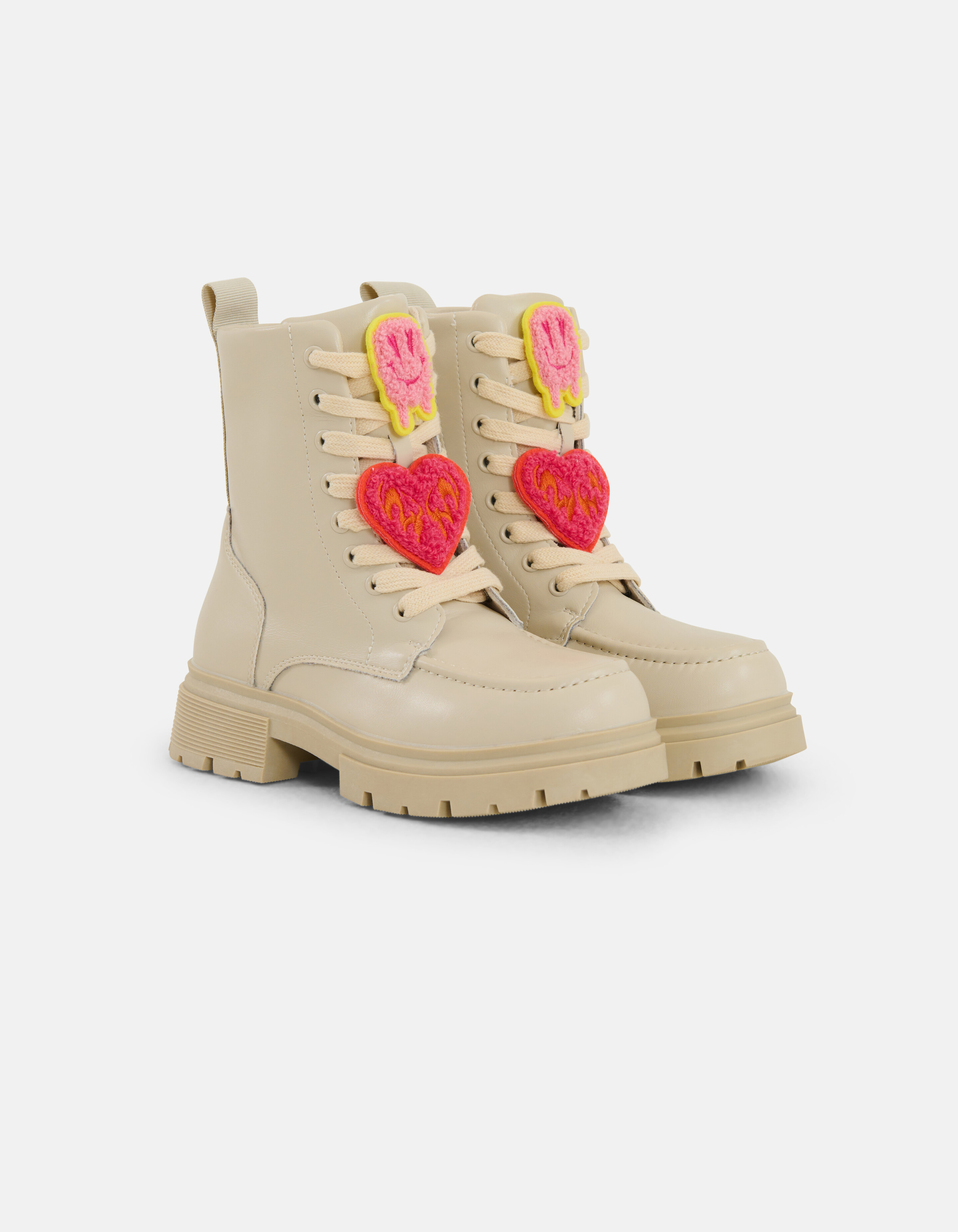 Patch Laarzen Beige SHOEBY SHOES