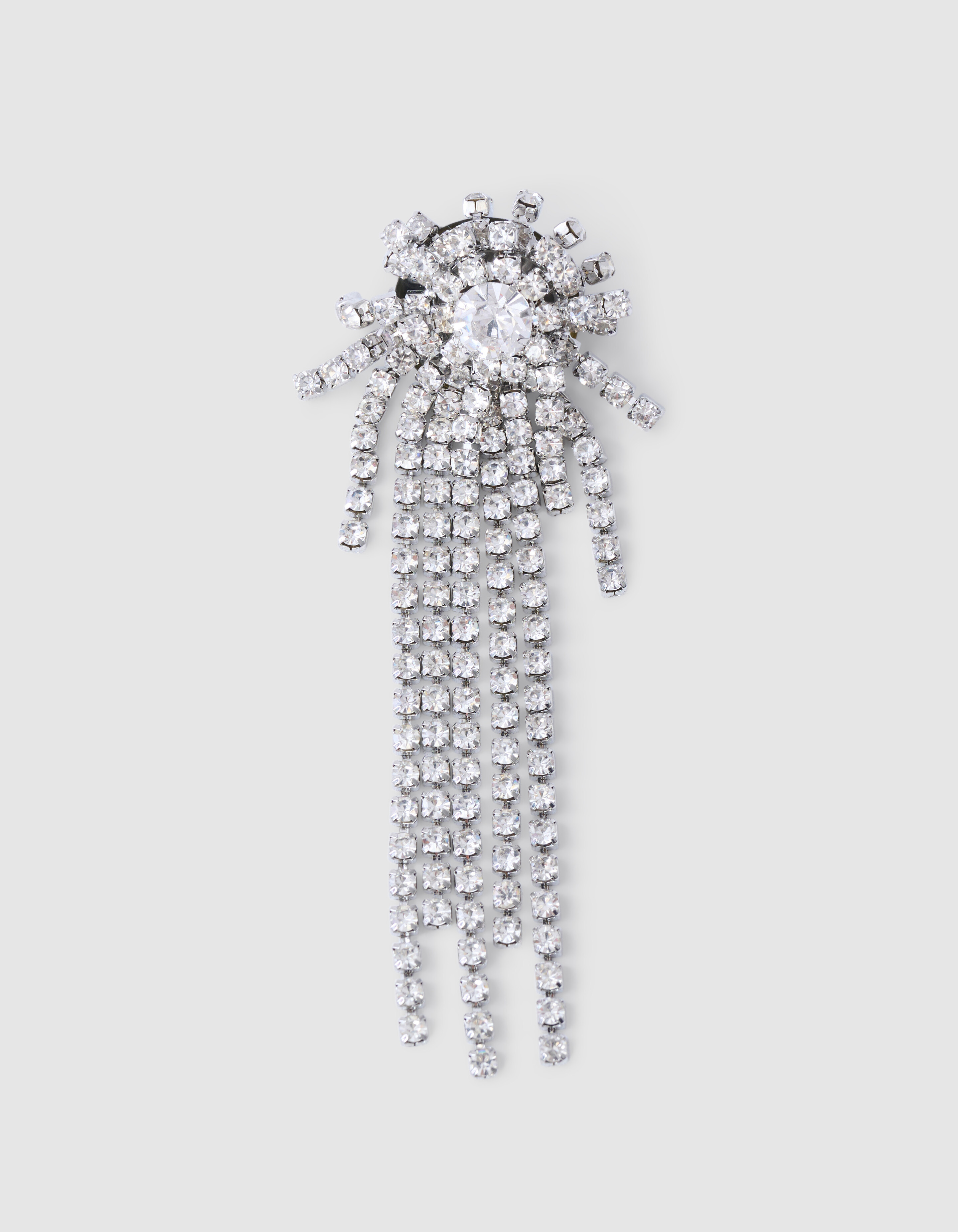 Strass Ster Broche Zilver SHOEBY ACCESSOIRES