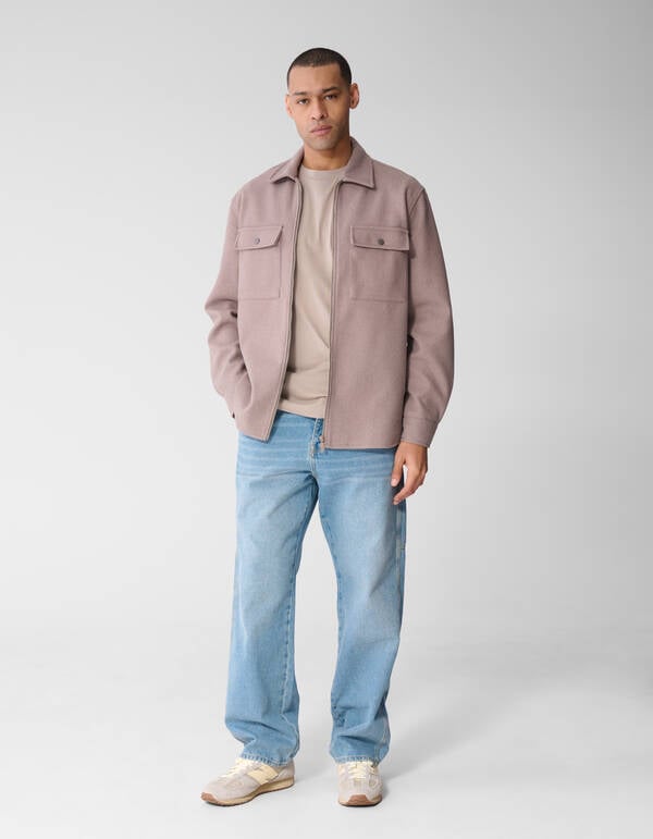 Carpenter Relaxed Fit Jeans Bleached L32 SHOEBY MEN