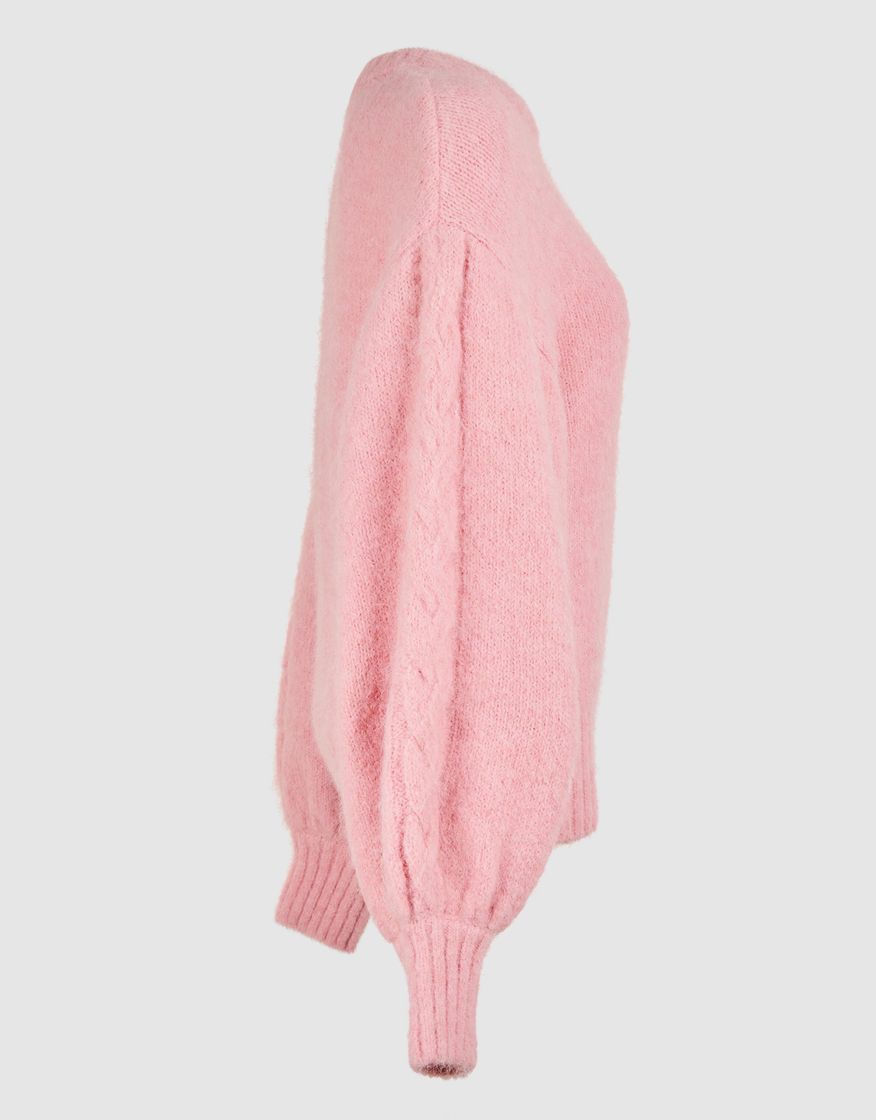 Harige Oversized Sweater Lichtroze SHOEBY WOMEN