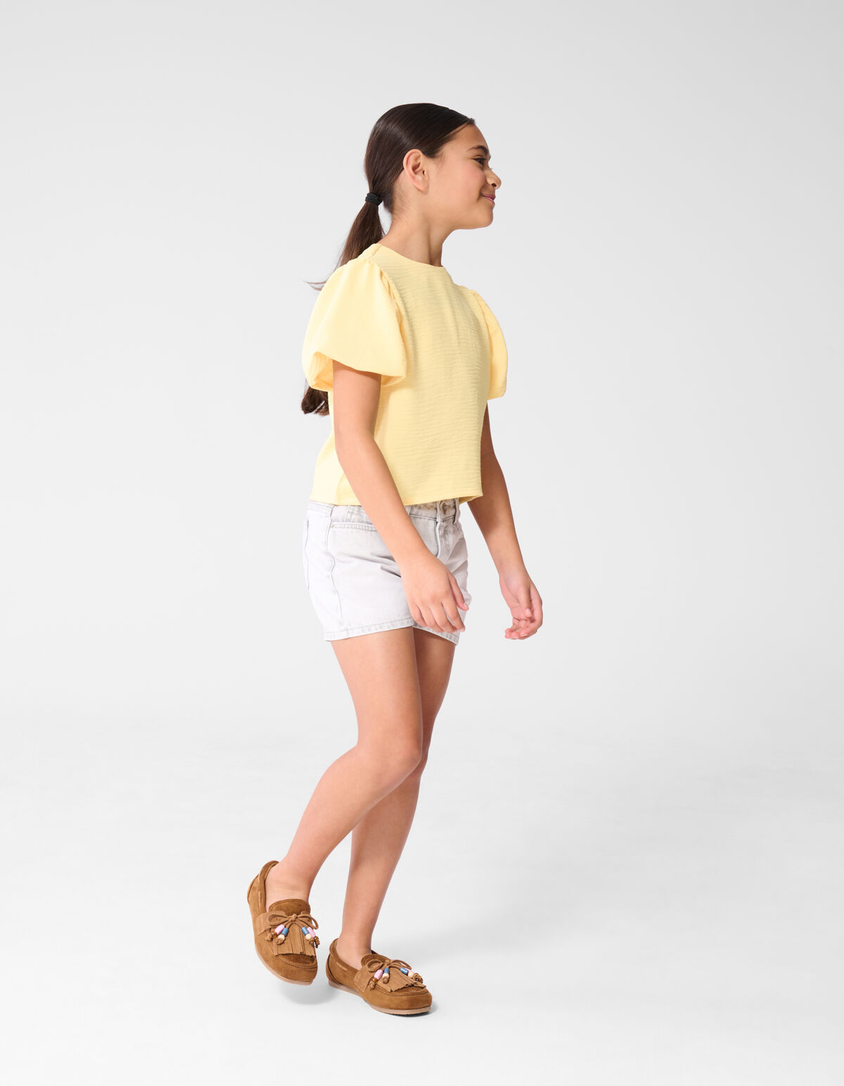 Twist Top Lichtgeel SHOEBY GIRLS