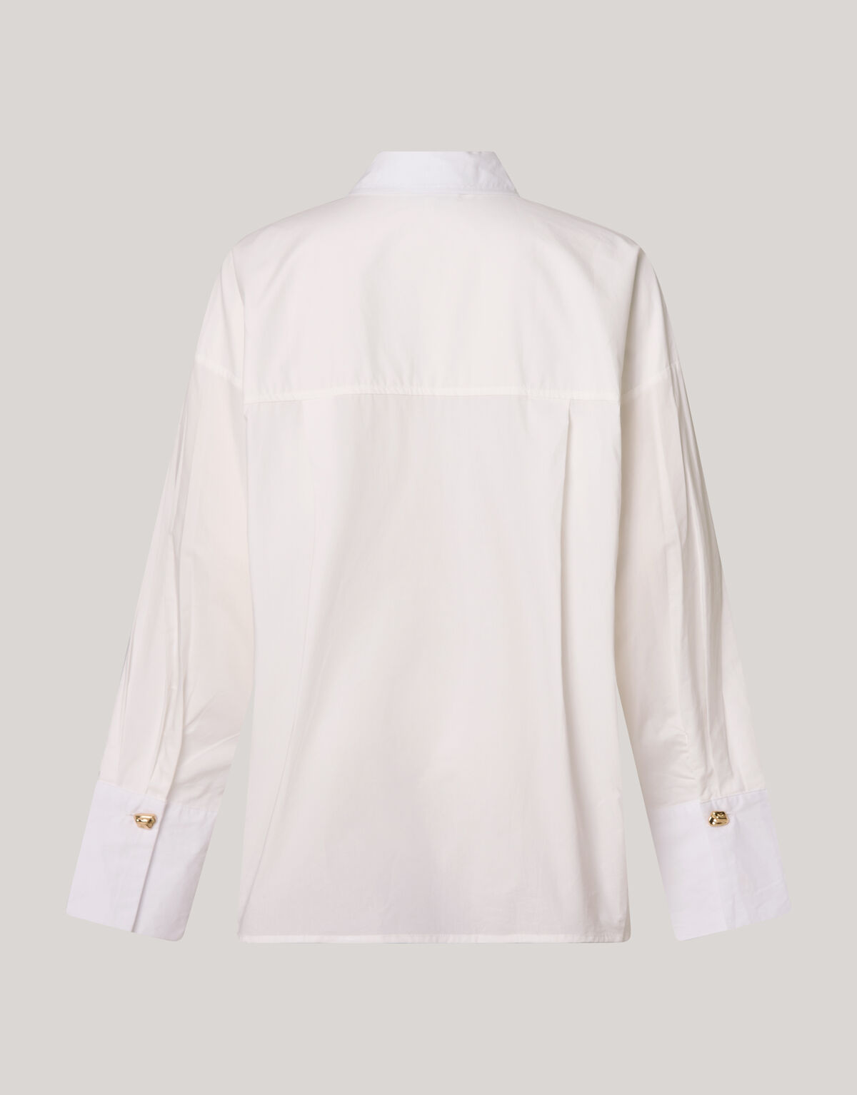 Poplin Blouse Wit SHOEBY WOMEN