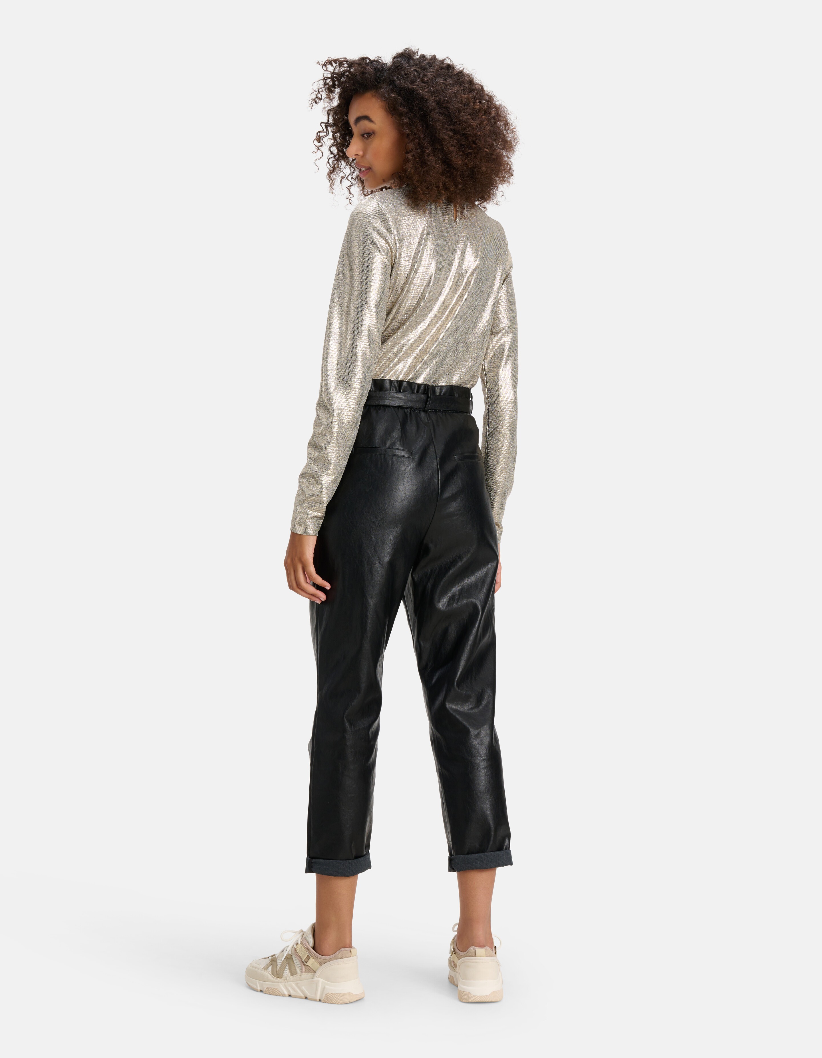 Coated Top Zilver SHOEBY WOMEN