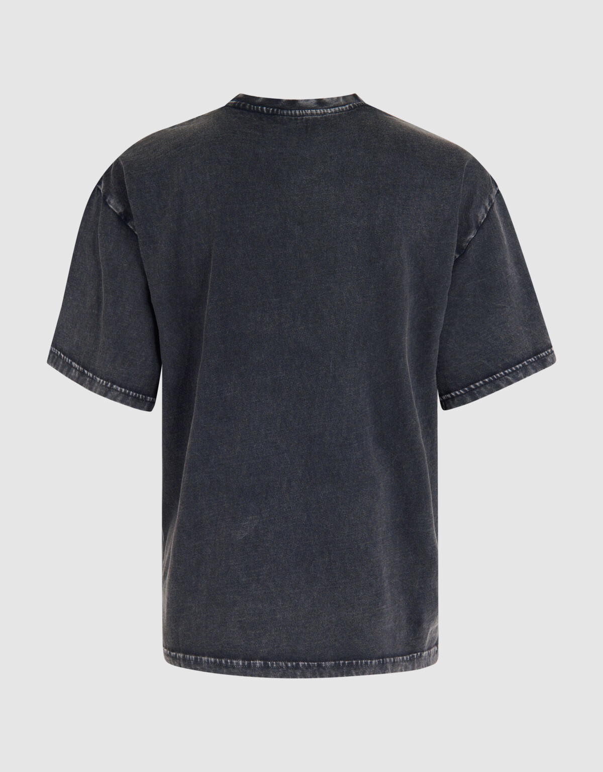 Washed Logo T-shirt Donkergrijs SHOEBY WOMEN