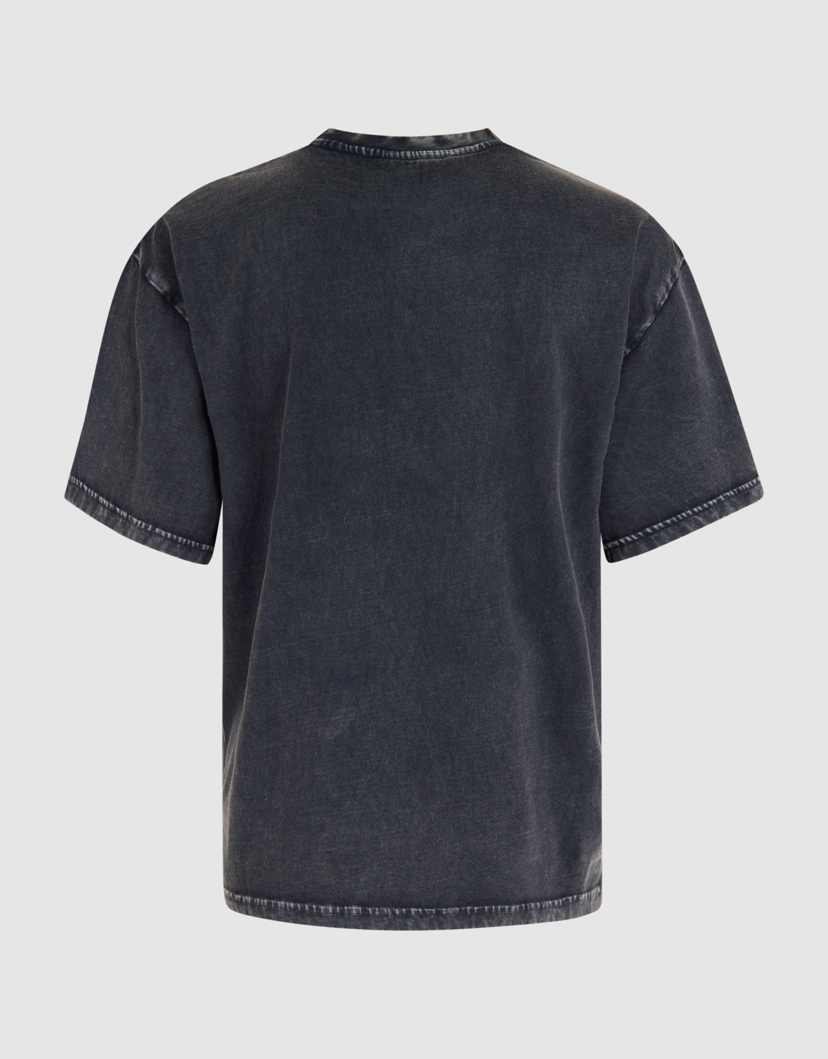 Washed Logo T-shirt Donkergrijs SHOEBY WOMEN
