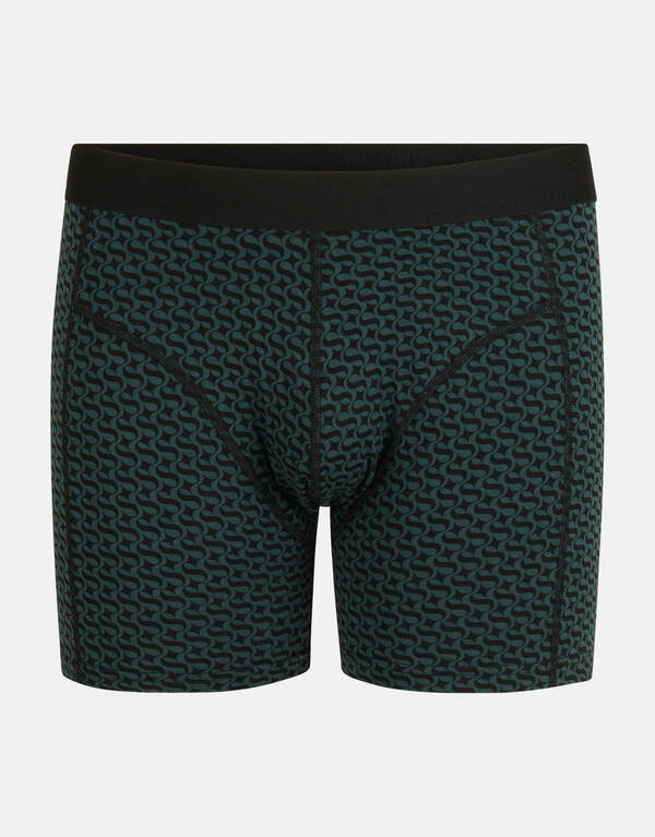 Logo Boxershort Donkergroen SHOEBY ACCESSOIRES