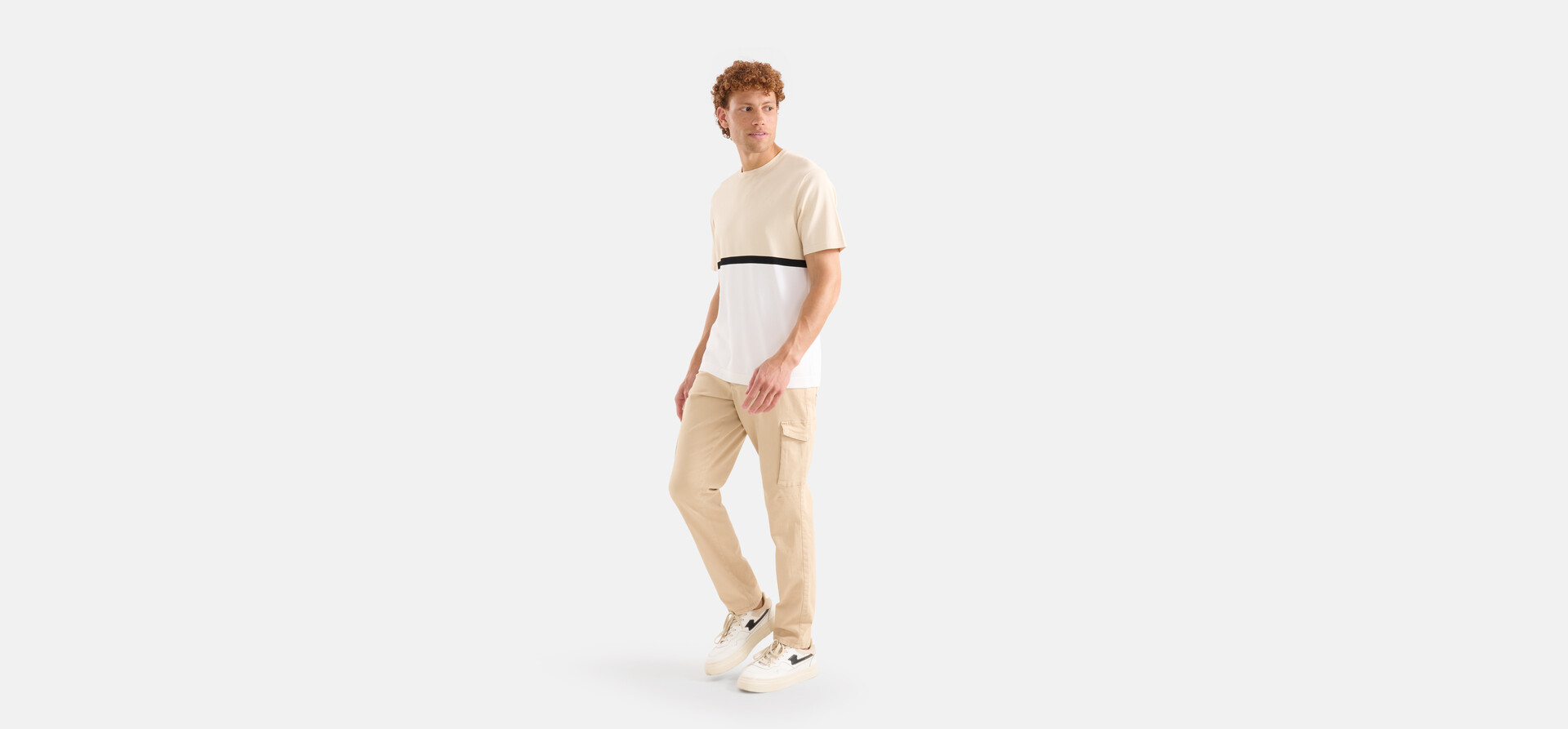 Cargo Broek Beige SHOEBY MEN