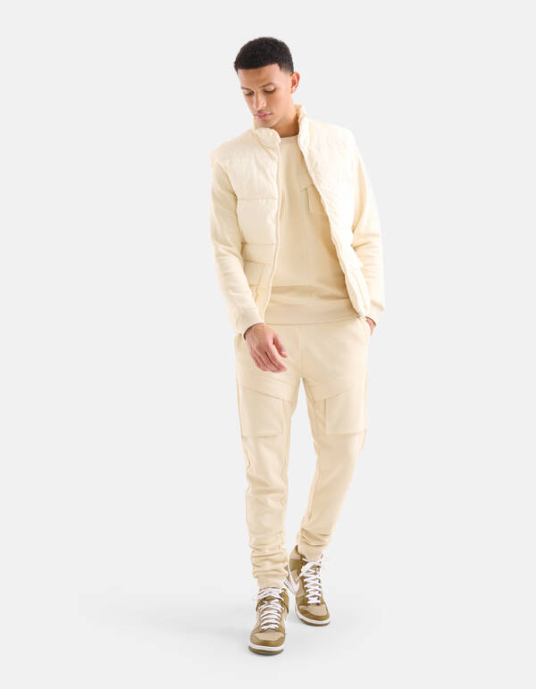 Cargo Joggingbroek Beige SHOEBY MEN
