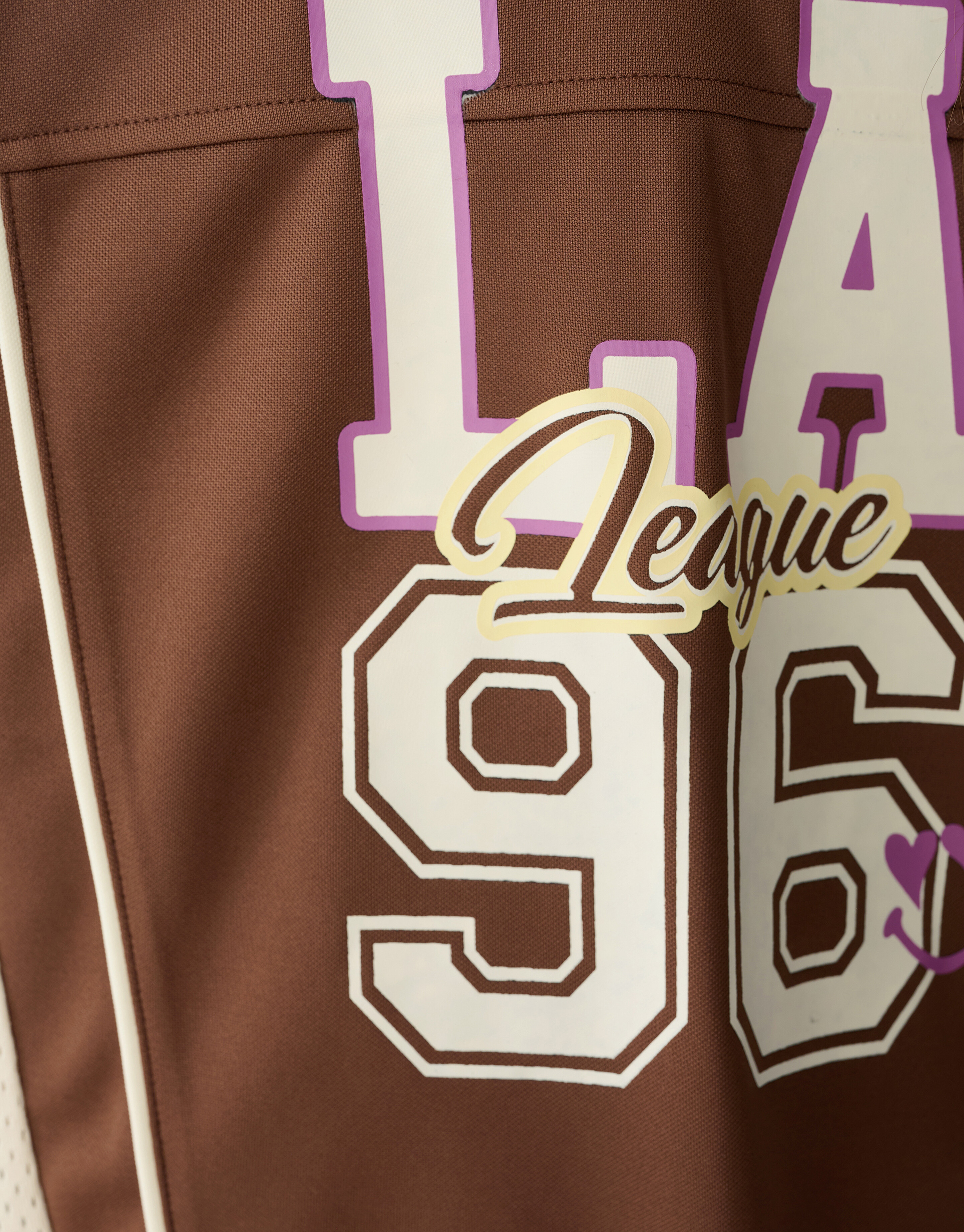 Baseball Artwork T-shirt Bruin SHOEBY GIRLS