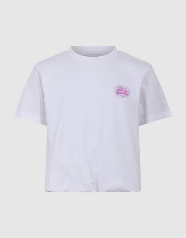 Balloon Artwork T-shirt Wit SHOEBY GIRLS