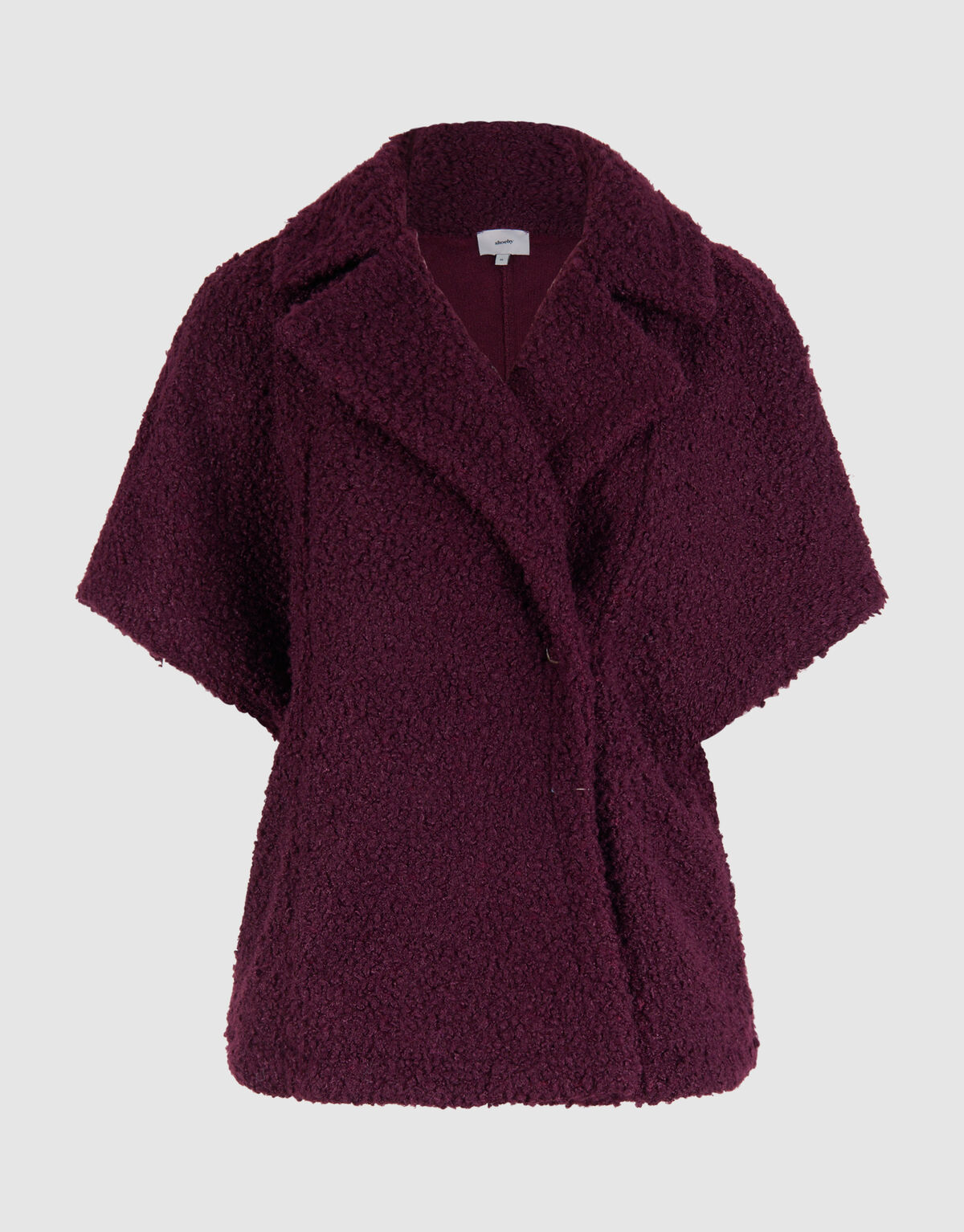 Teddy Gilet Bordeaux SHOEBY WOMEN