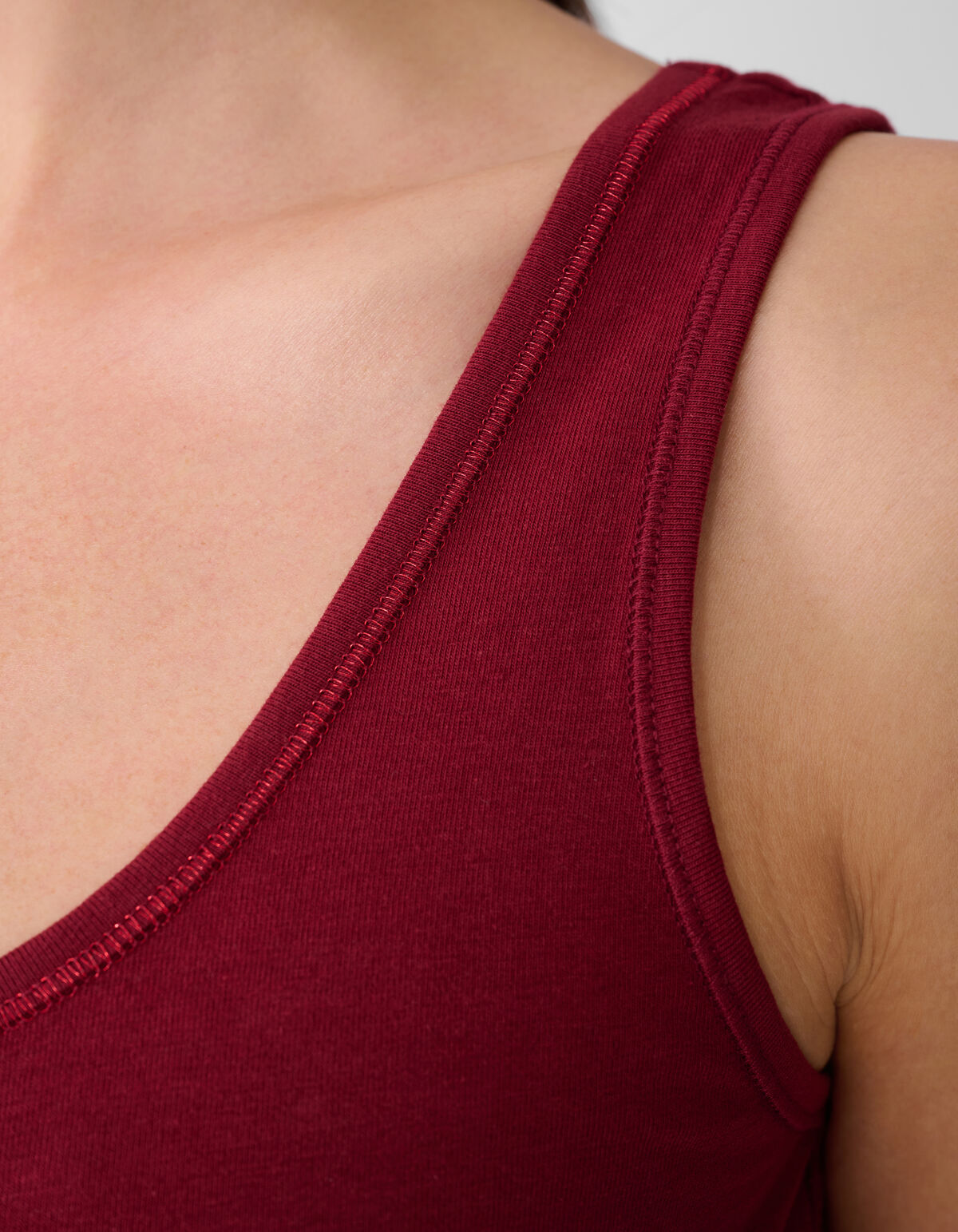 Basic Tanktop Rood SHOEBY WOMEN