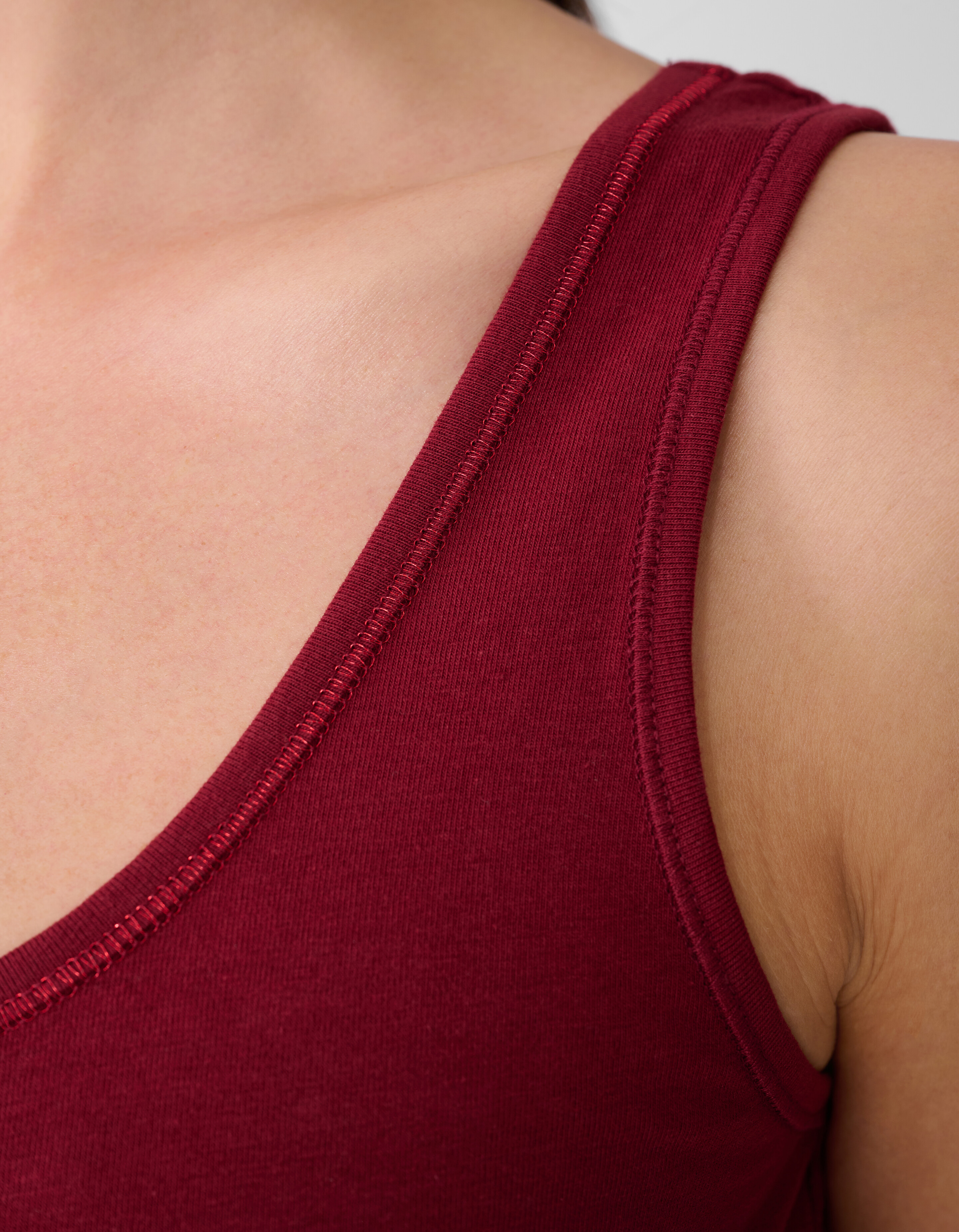 Basic Tanktop Rood SHOEBY WOMEN