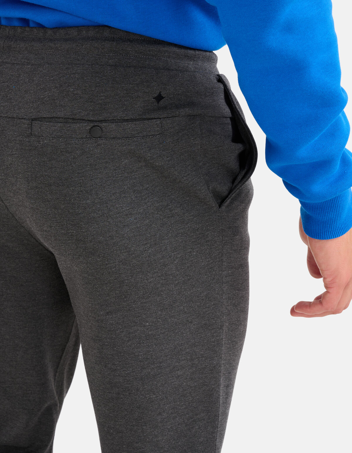 Tricot Broek Donkergrijs SHOEBY MEN