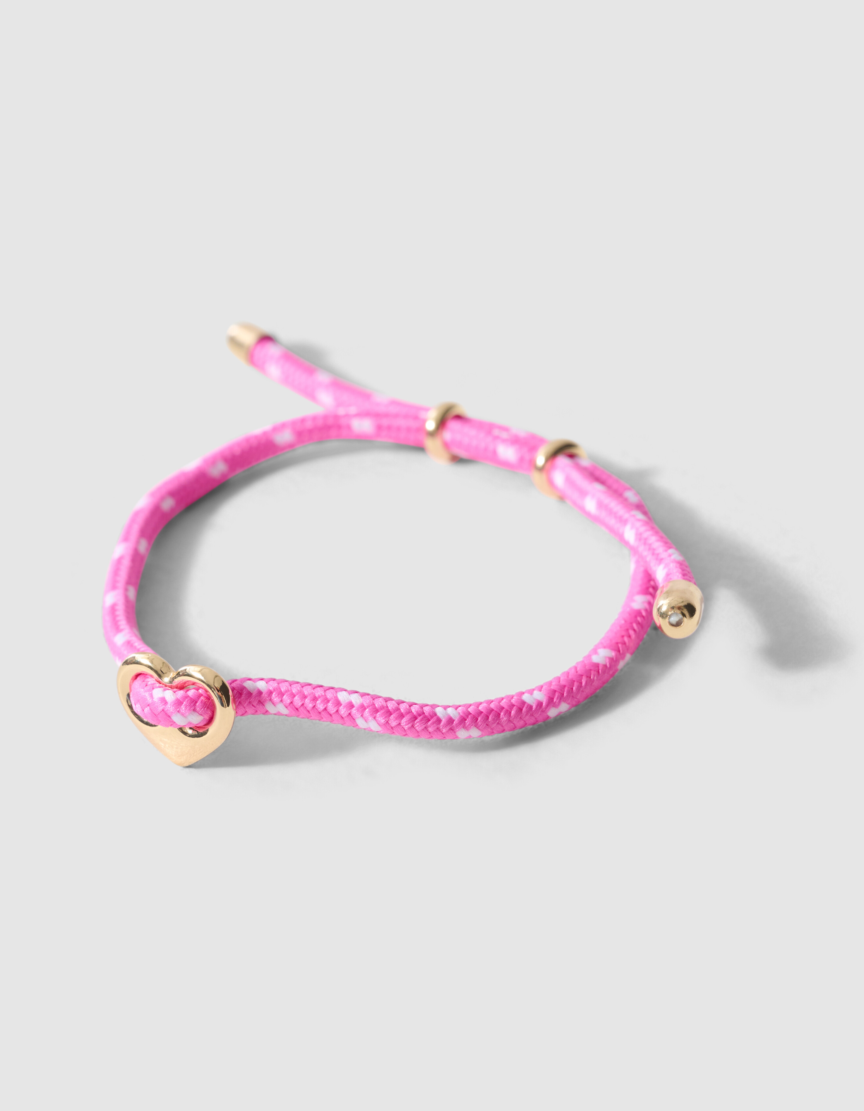 Connector Armbrand Goud/Roze SHOEBY ACCESSOIRES