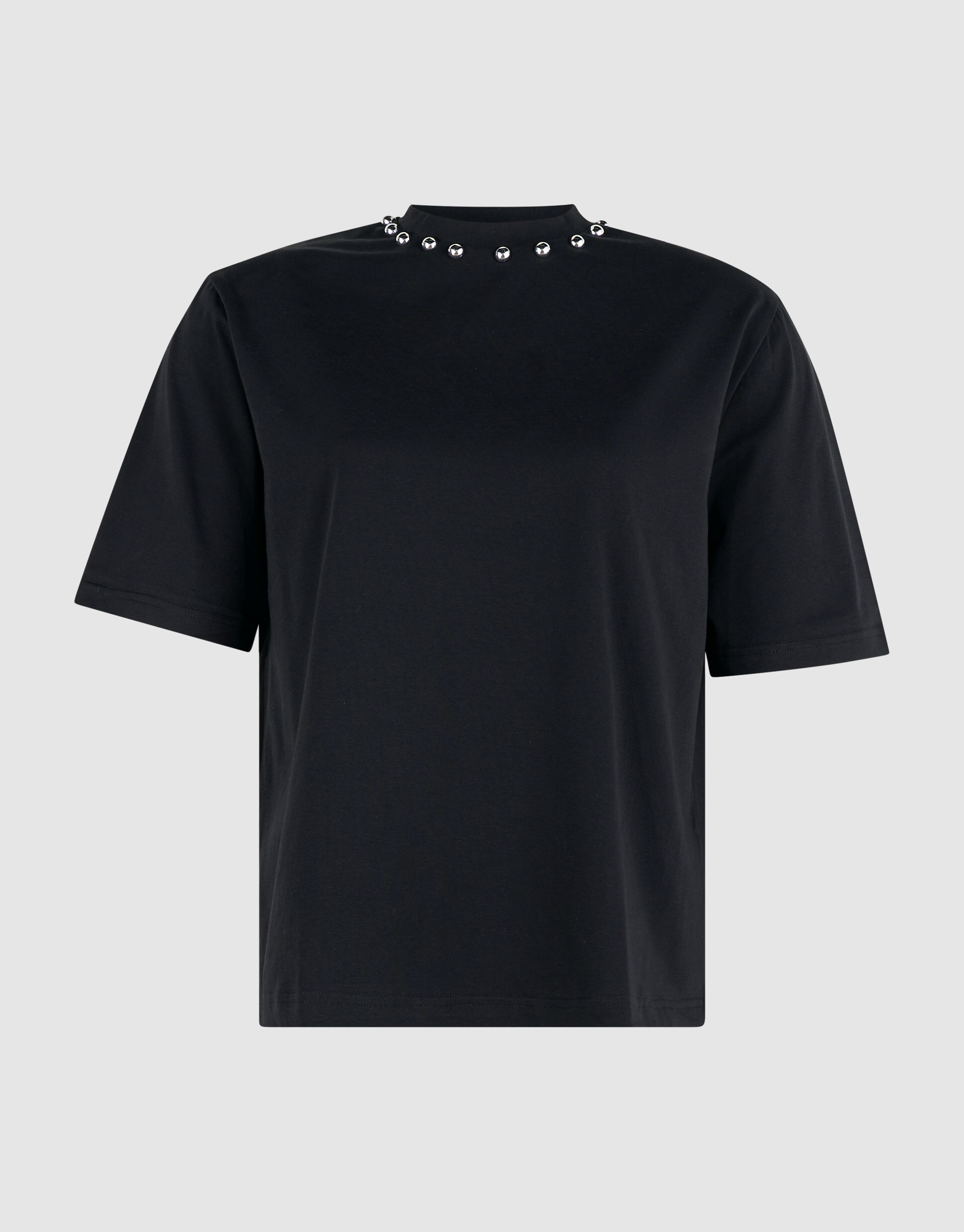 Studded T-shirt Zwart SHOEBY WOMEN