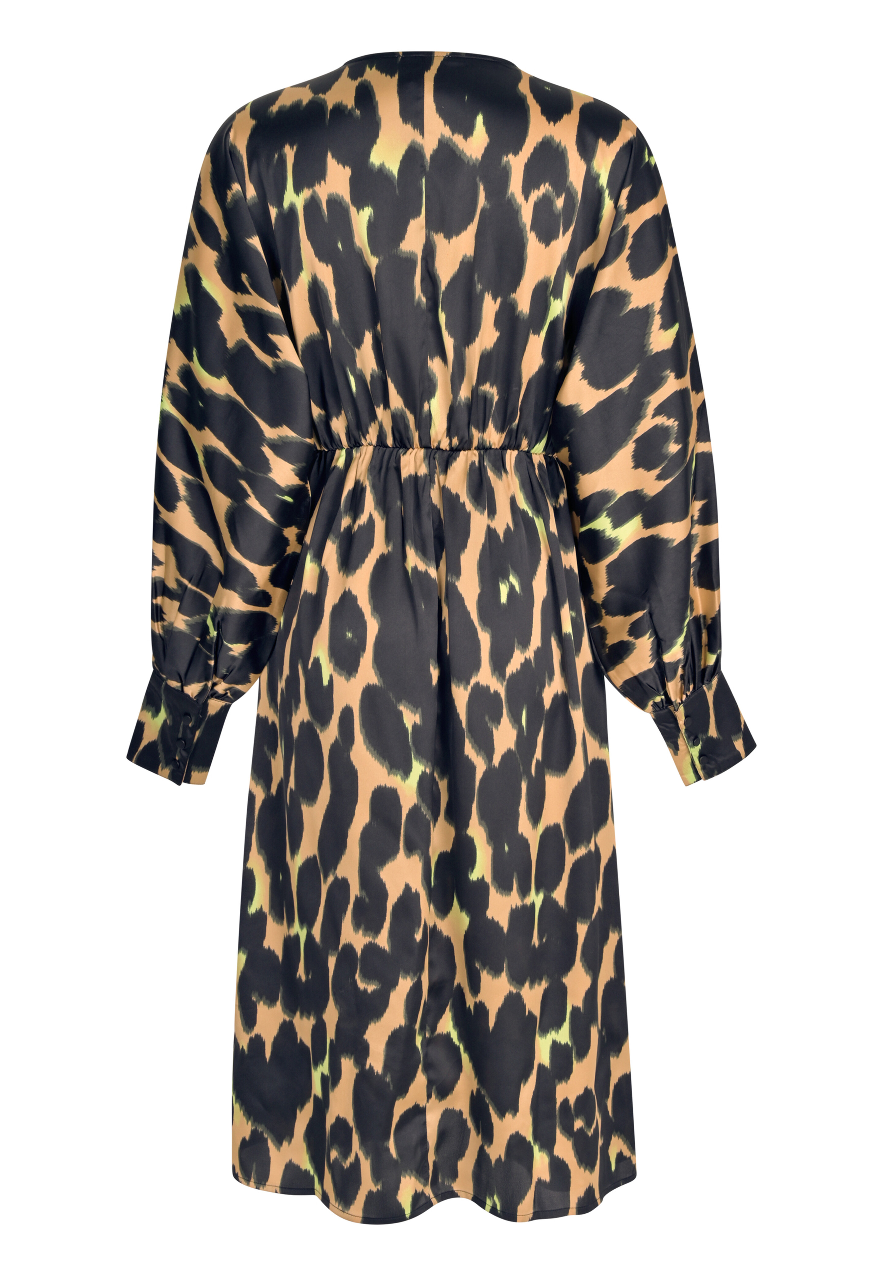 Leopard Maxi Jurk Bruin SHOEBY WOMEN