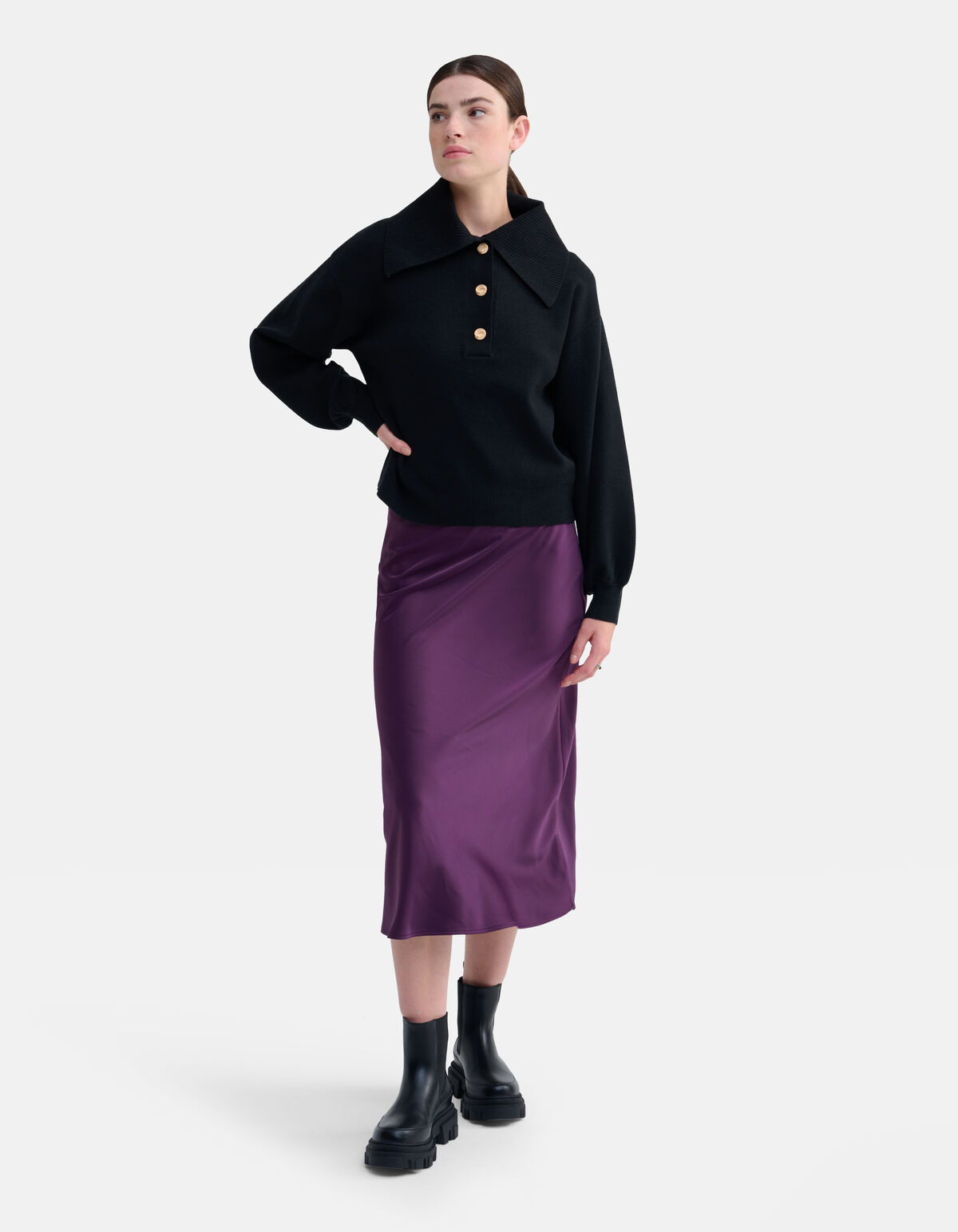 Big Collar Trui SHOEBY WOMEN