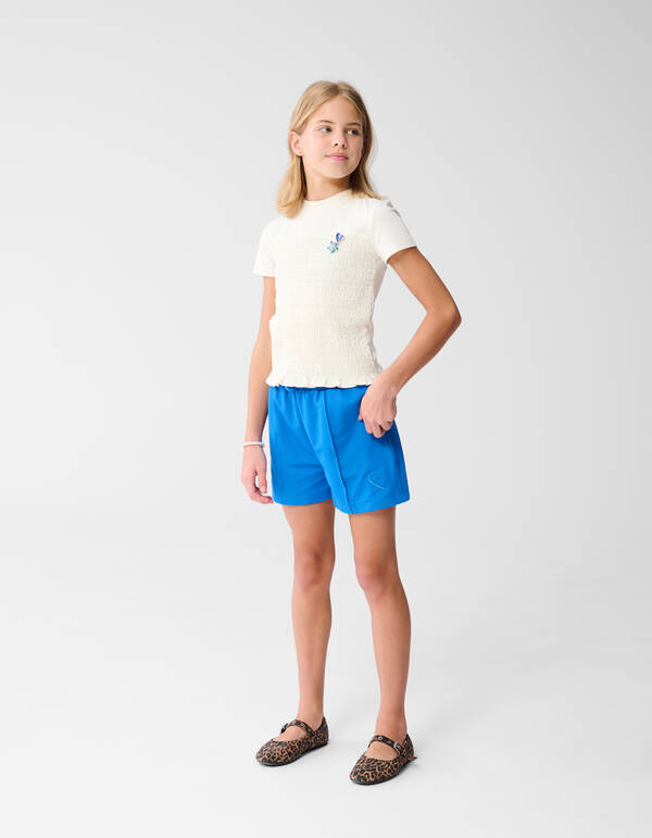 Sporty Ruffle Short Blauw SHOEBY GIRLS