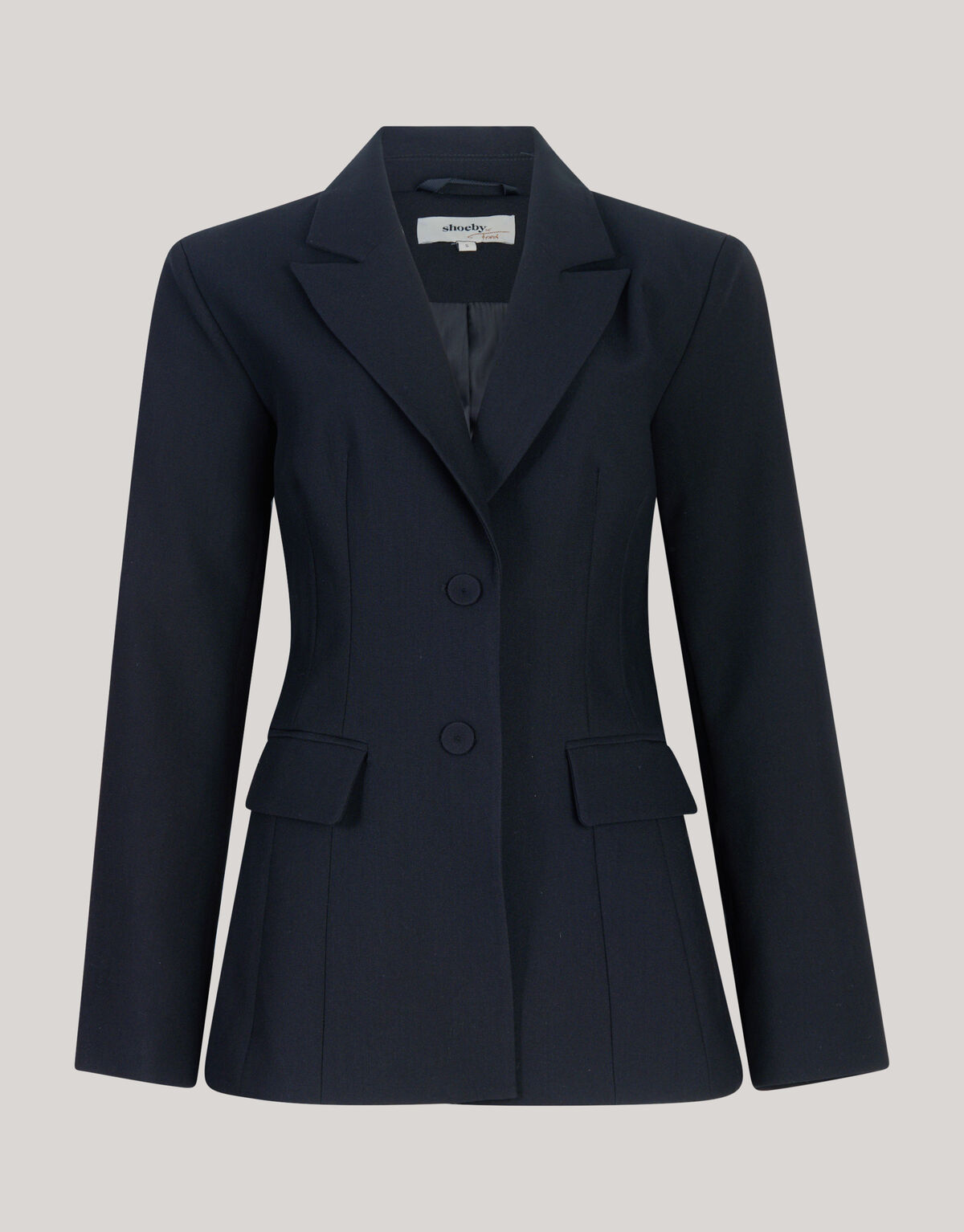 Getailleerde Blazer Zwart By Fred SHOEBY WOMEN