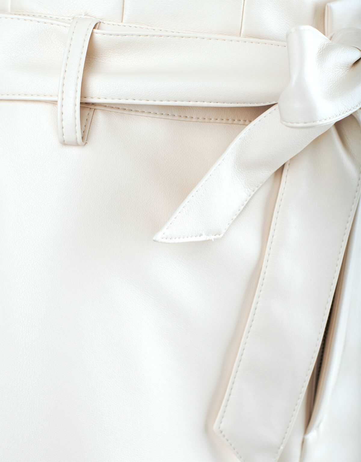 Vegan Leather Paperbag Broek EKSEPT