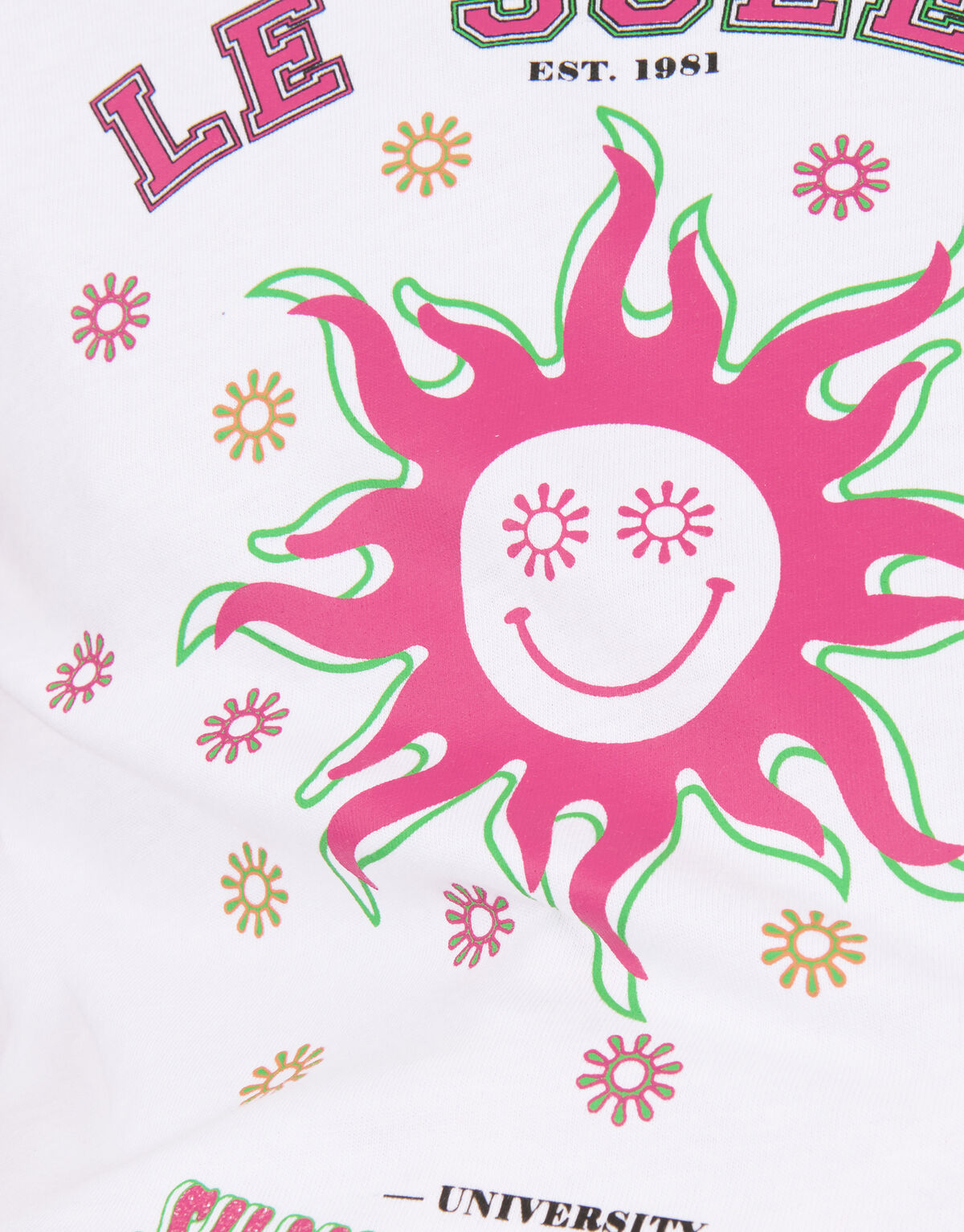 Printed T-shirt Wit SHOEBY GIRLS