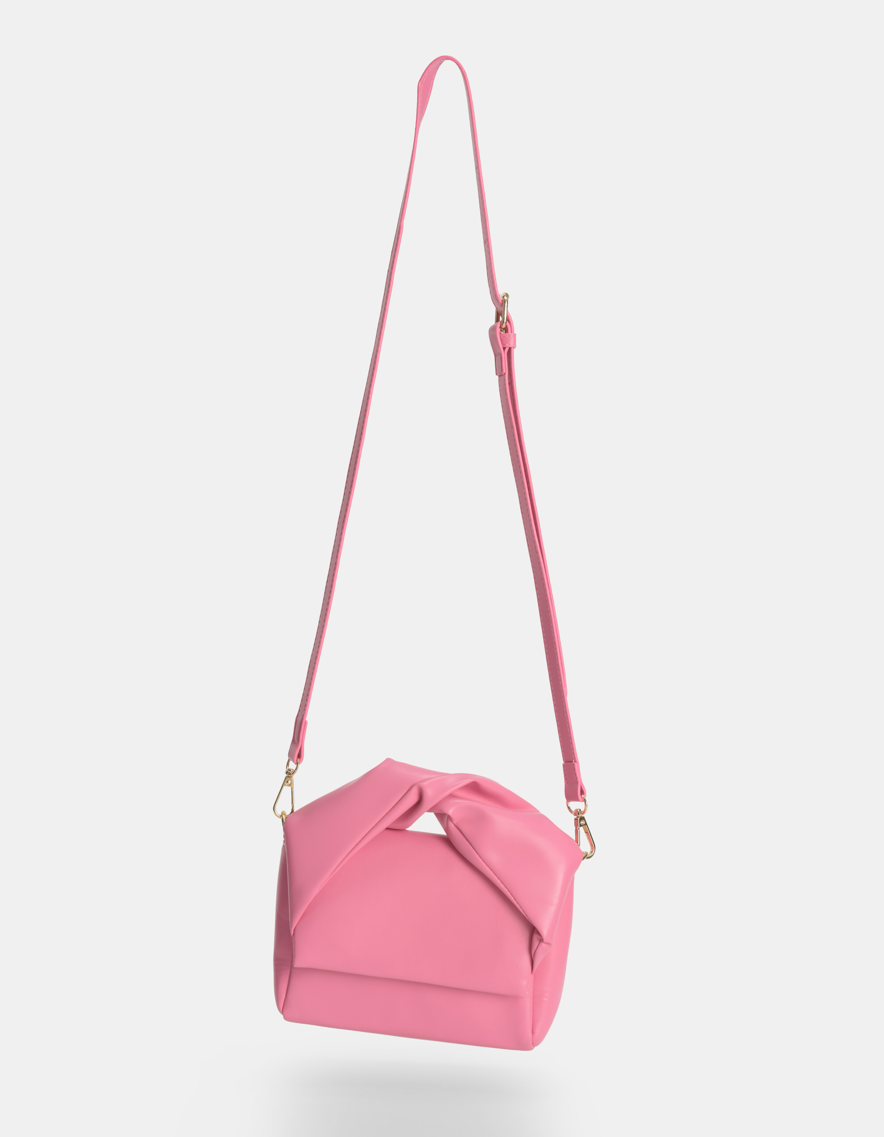 Small Twisted Tas Roze SHOEBY ACCESSOIRES