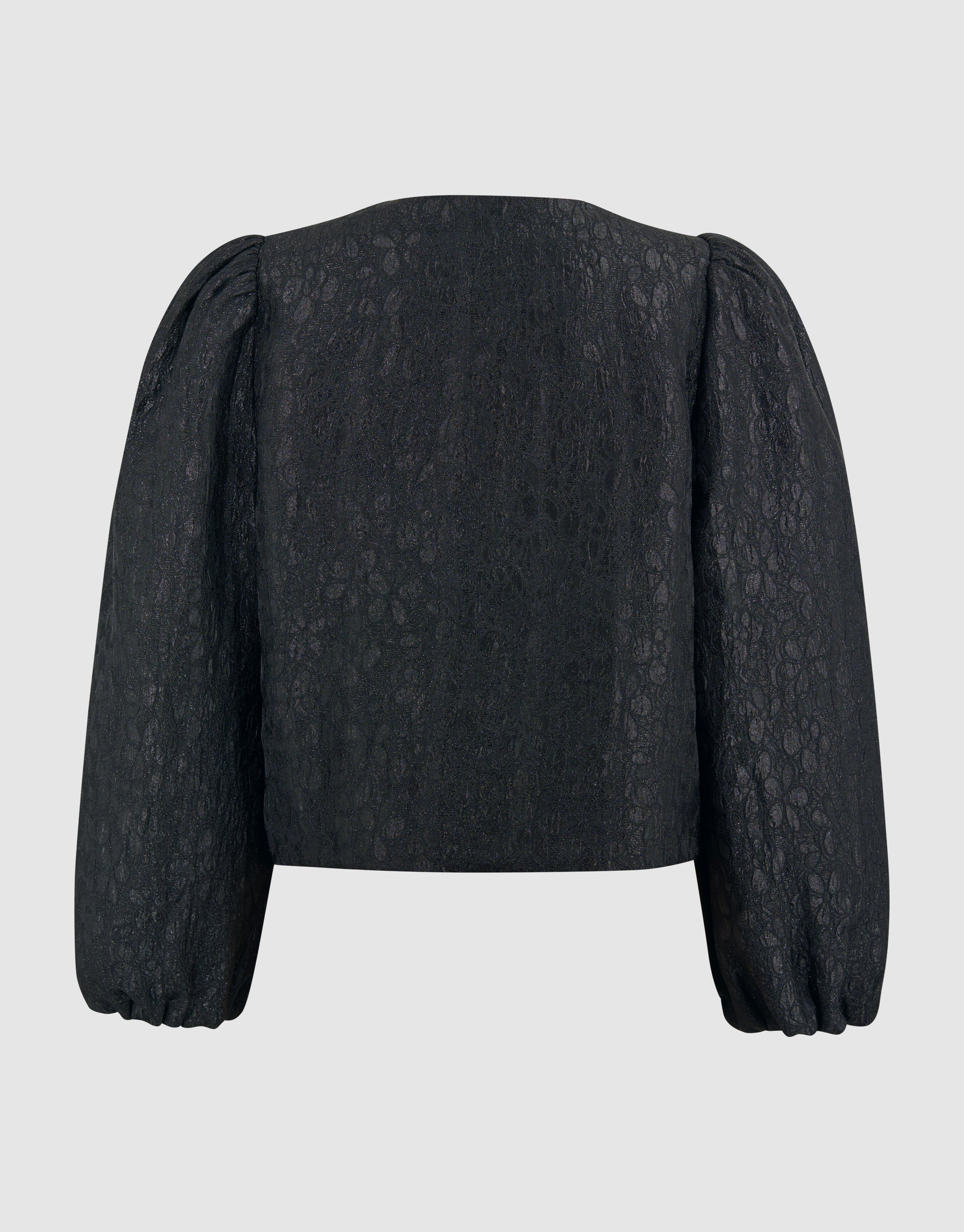 Flower Puff Blazer Zwart SHOEBY GIRLS