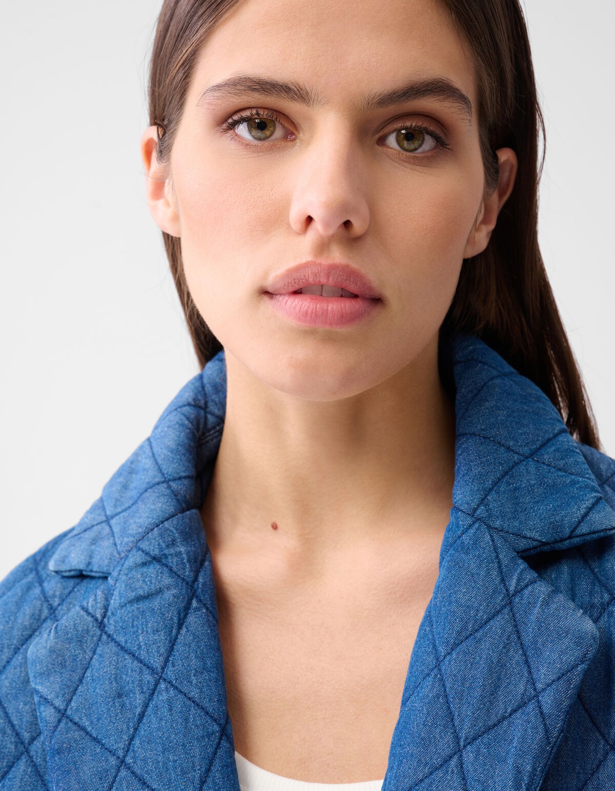 Quilted Jack Blauw By Mieke SHOEBY WOMEN