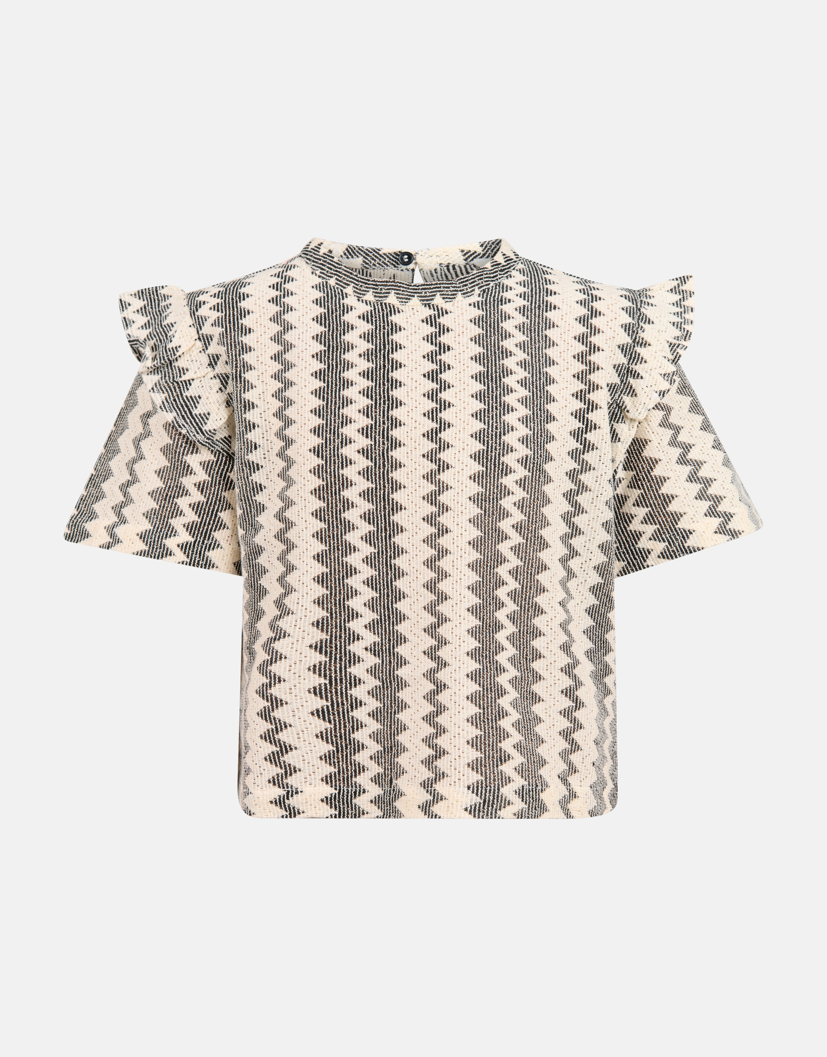 Crochet Top Zwart SHOEBY GIRLS