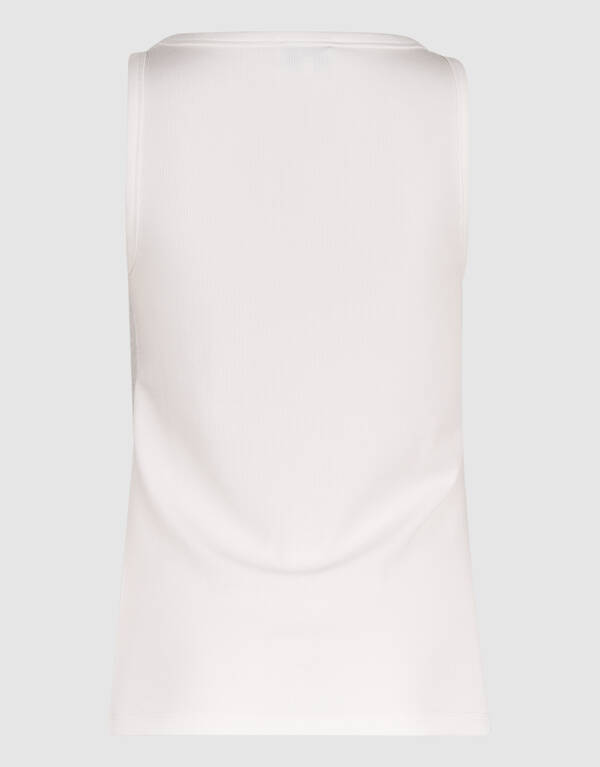 Shoeby Logo Tanktop Wit SHOEBY WOMEN