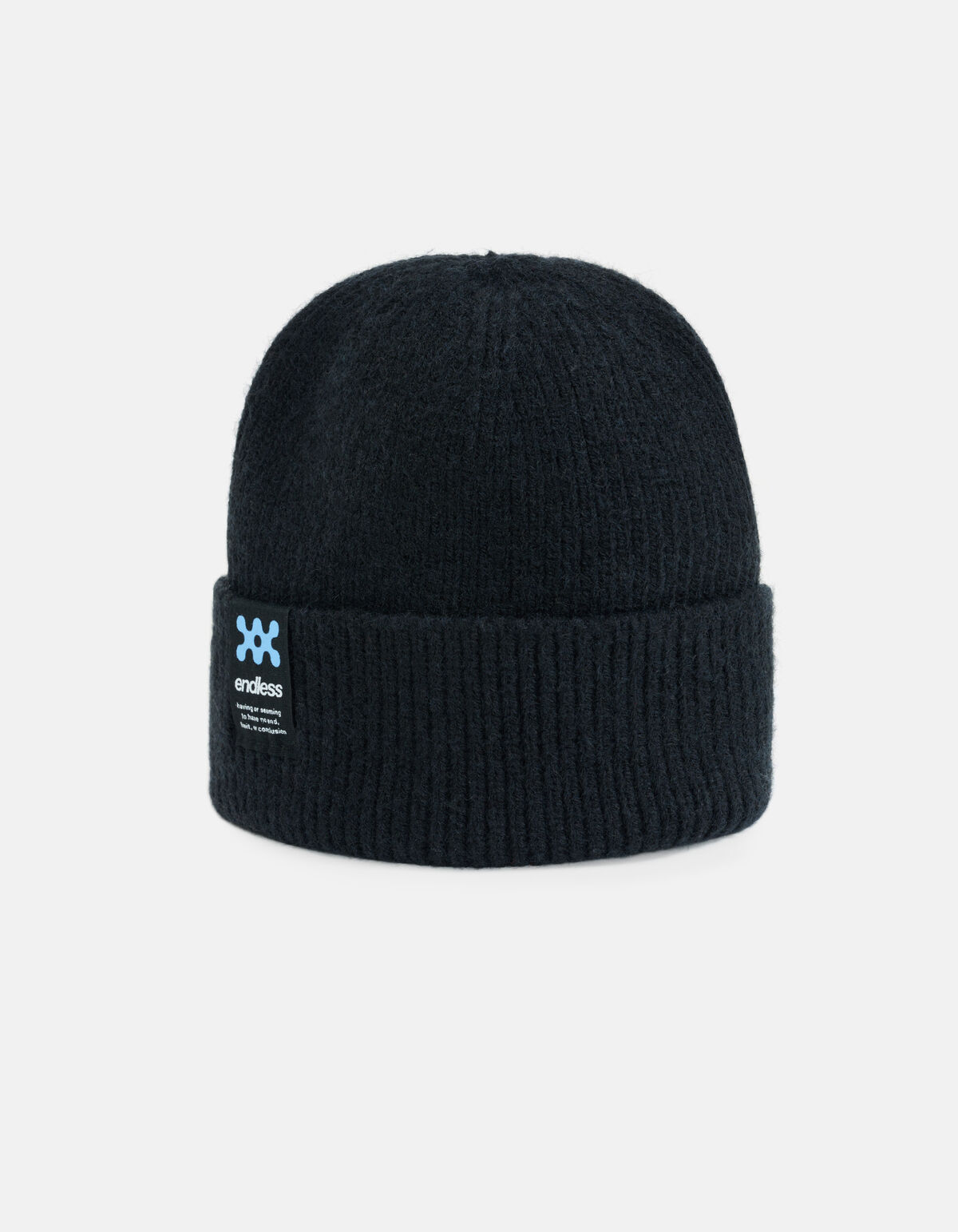 Label Beanie Zwart SHOEBY ACCESSOIRES